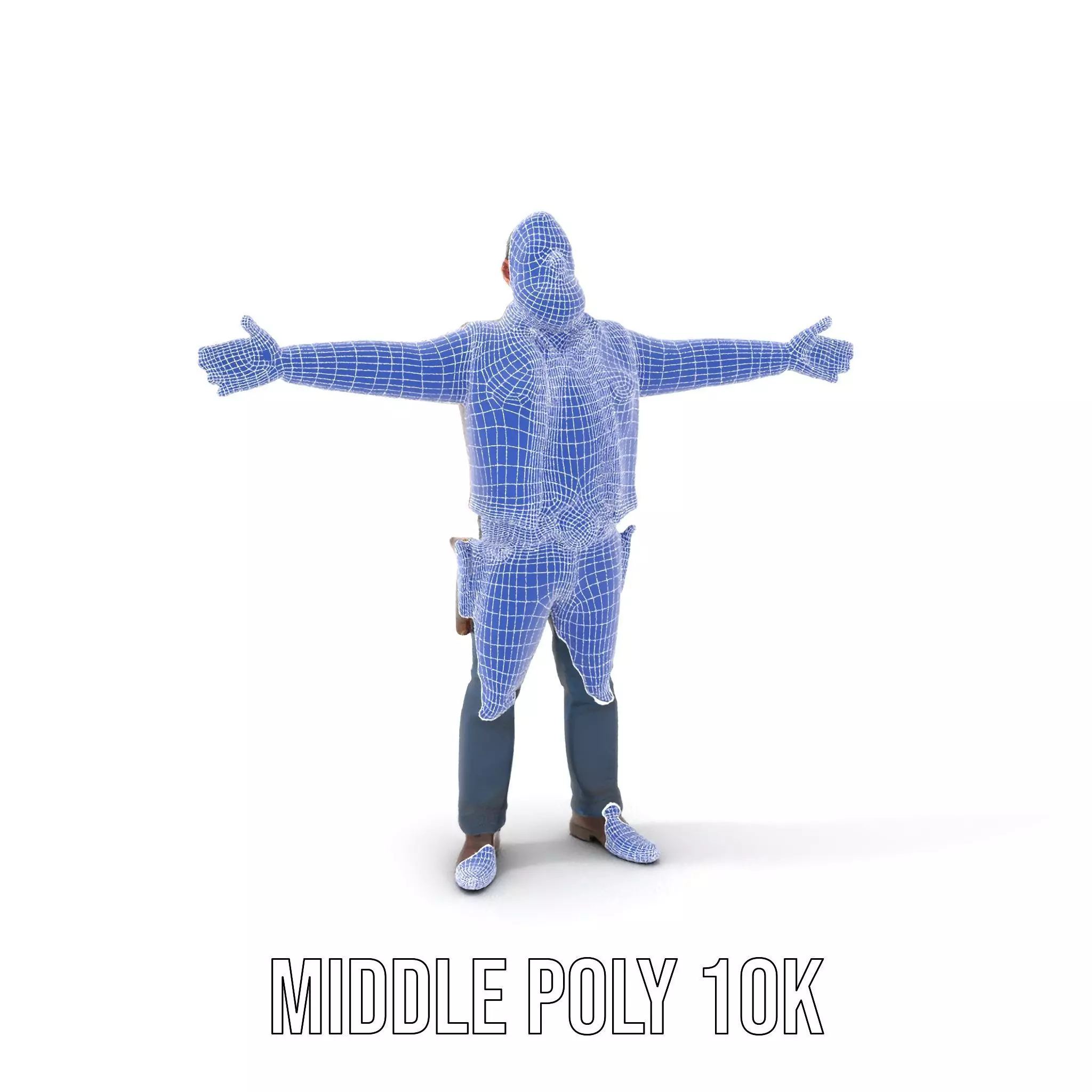 Cowboy Adventurer model pack Low-poly 3D model_16