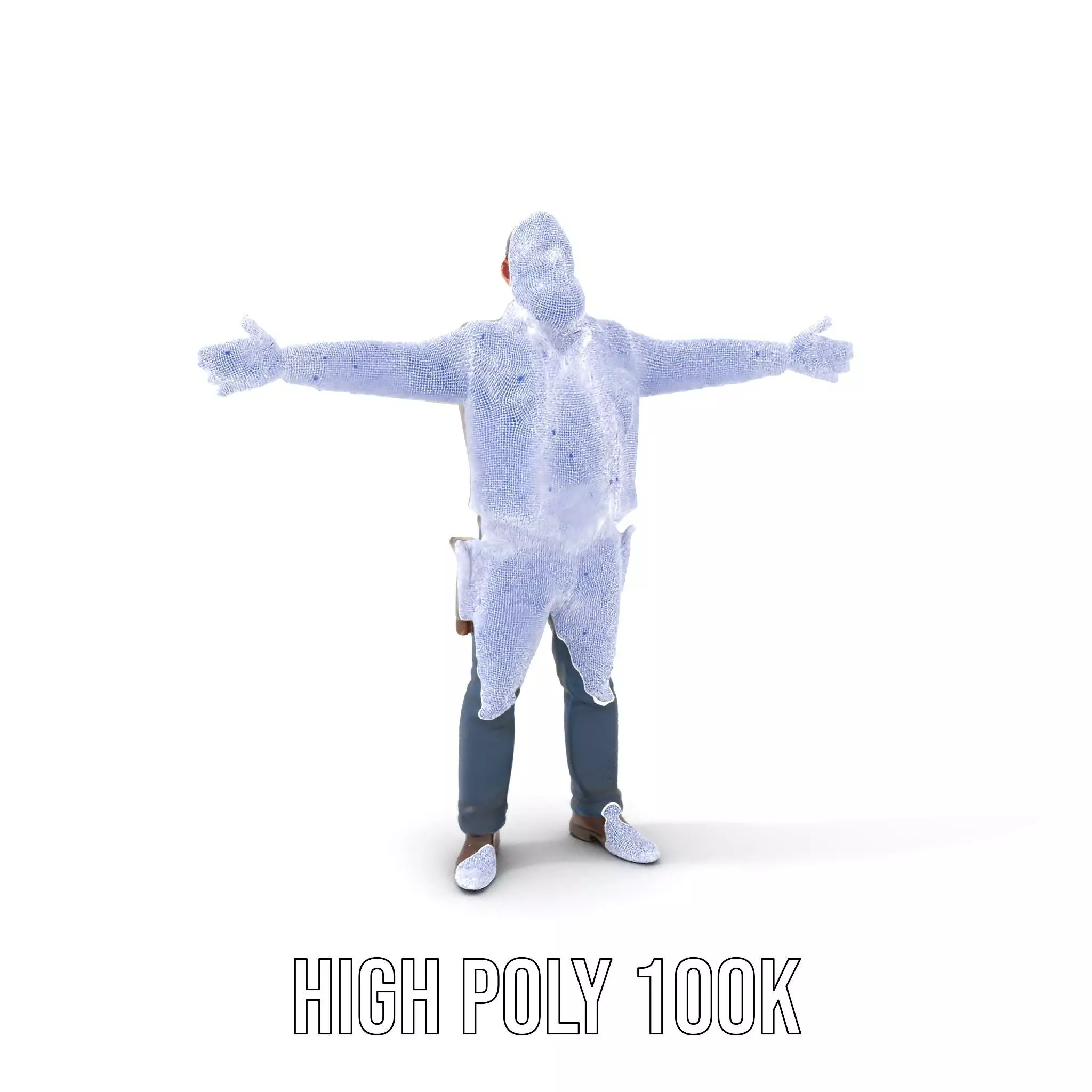 Cowboy Adventurer model pack Low-poly 3D model_4