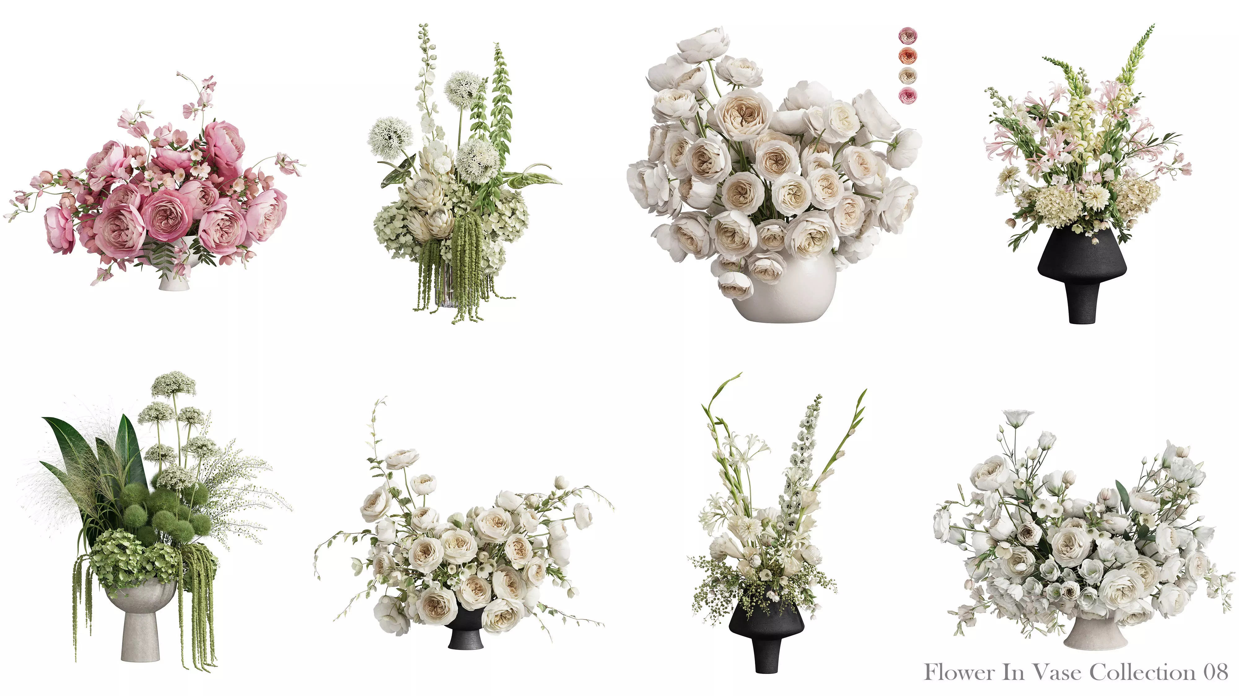 Flower In Vase Collection 08 _0