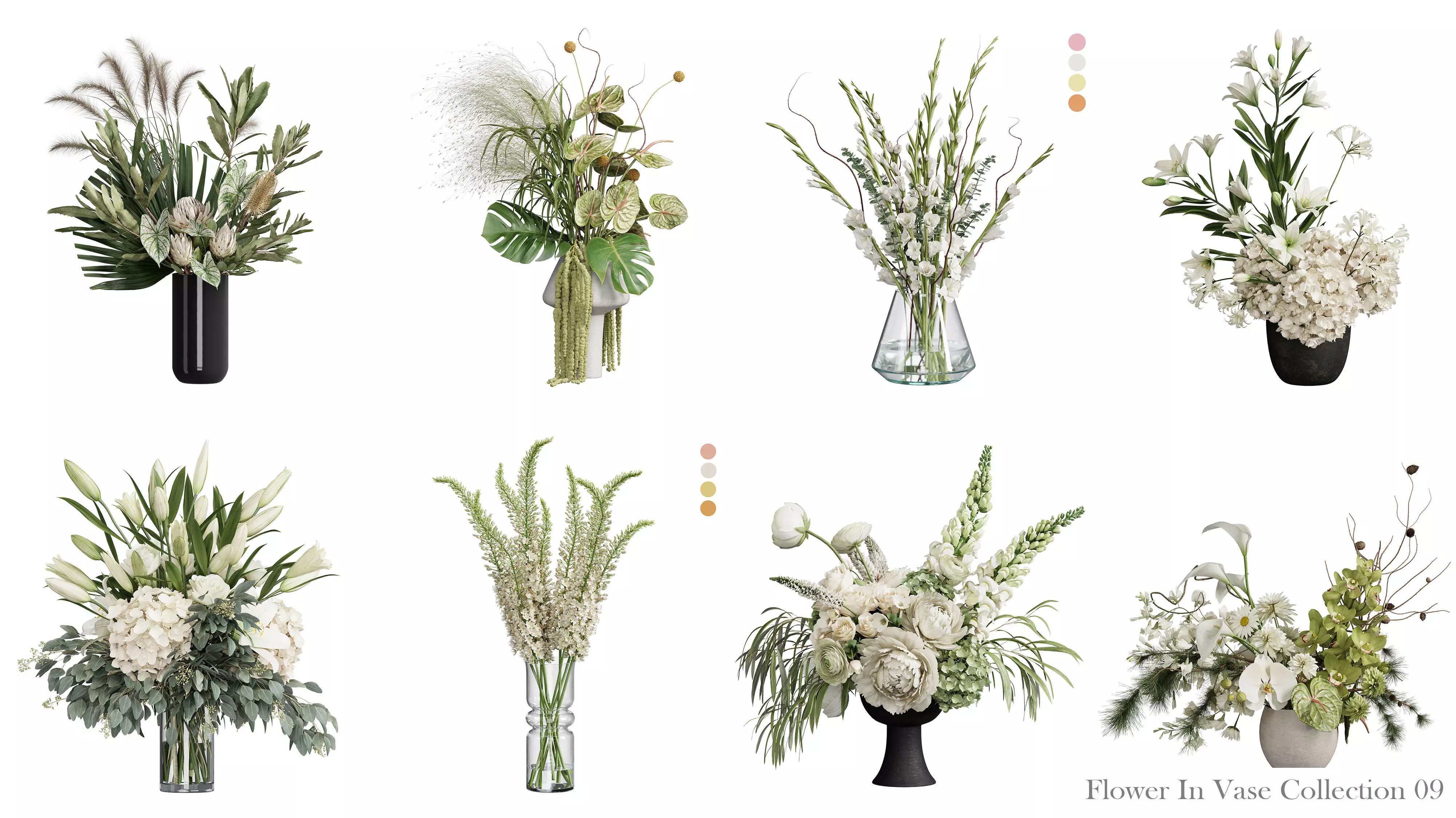 Flower In Vase Collection 09 _0