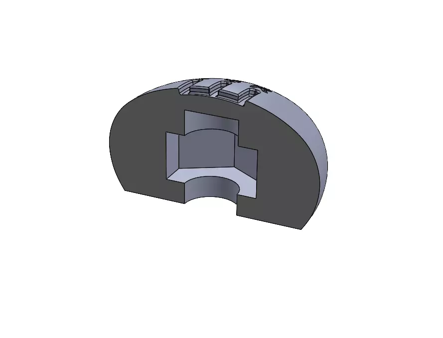 Handles for gear shift and transfer case lever for LuAZ-969 3D print model_2