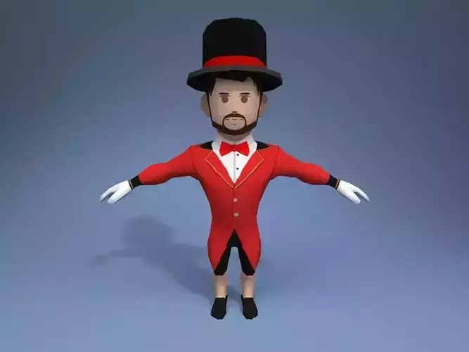 Medieval character gentleman