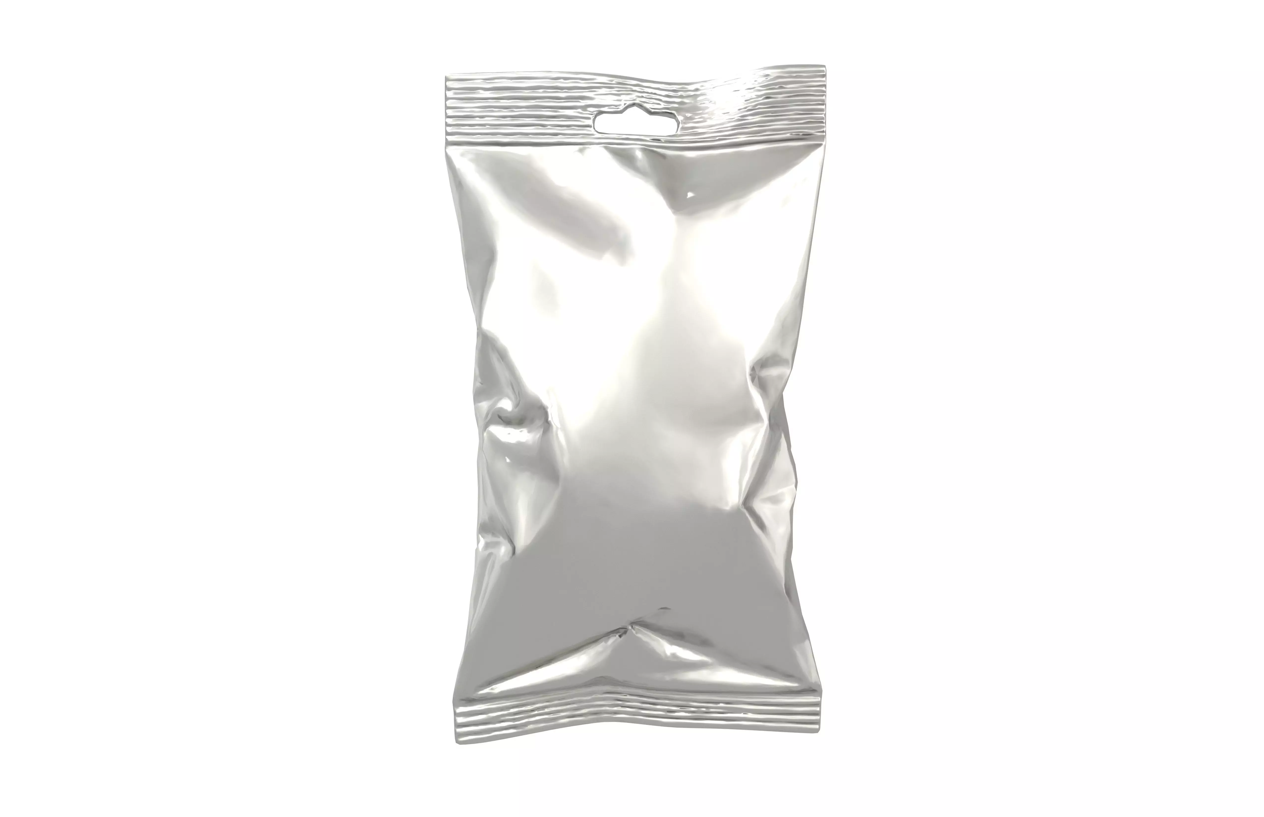 Food Bag Mockup v1 001 Low-poly 3D model_1