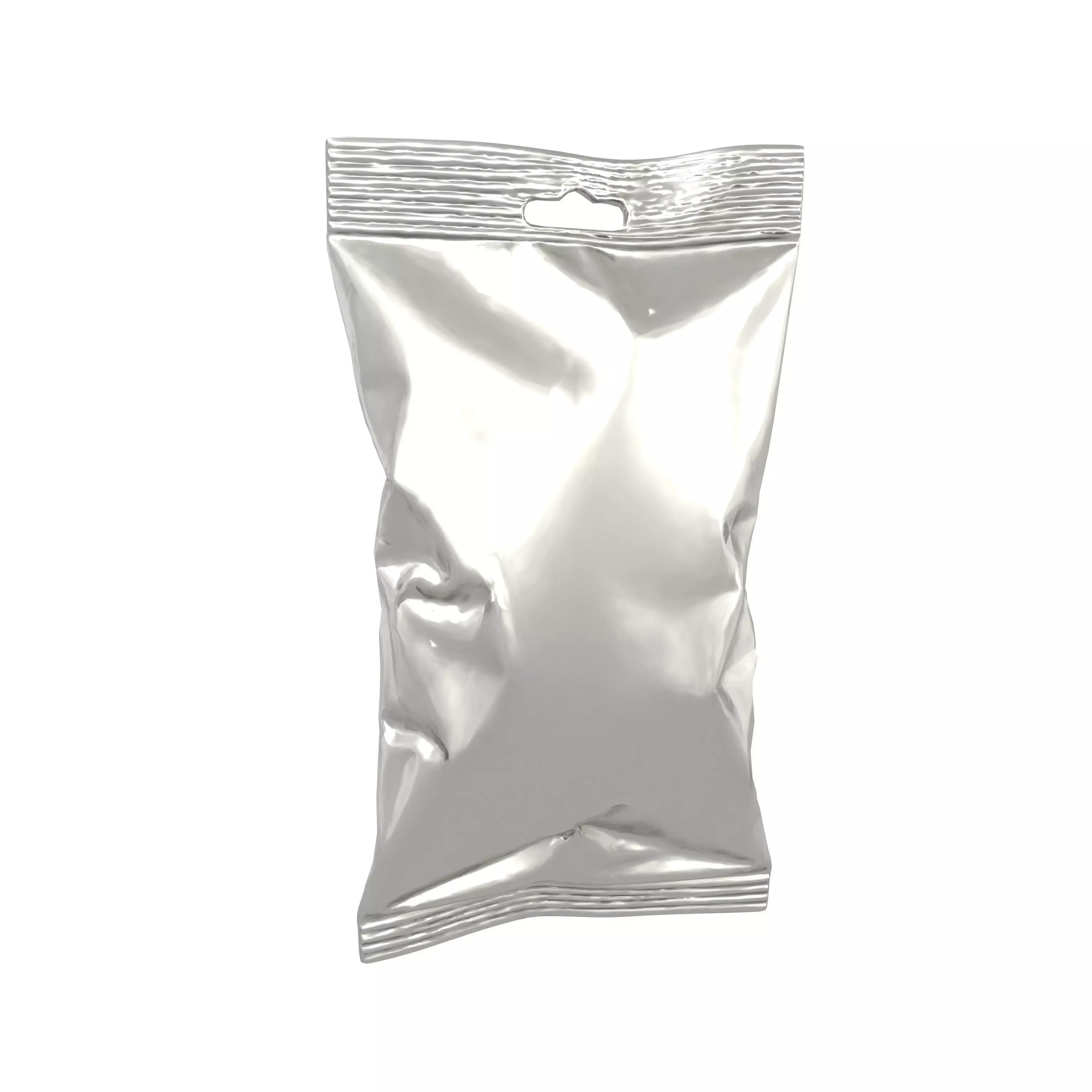 Food Bag Mockup v1 001 Low-poly 3D model_0