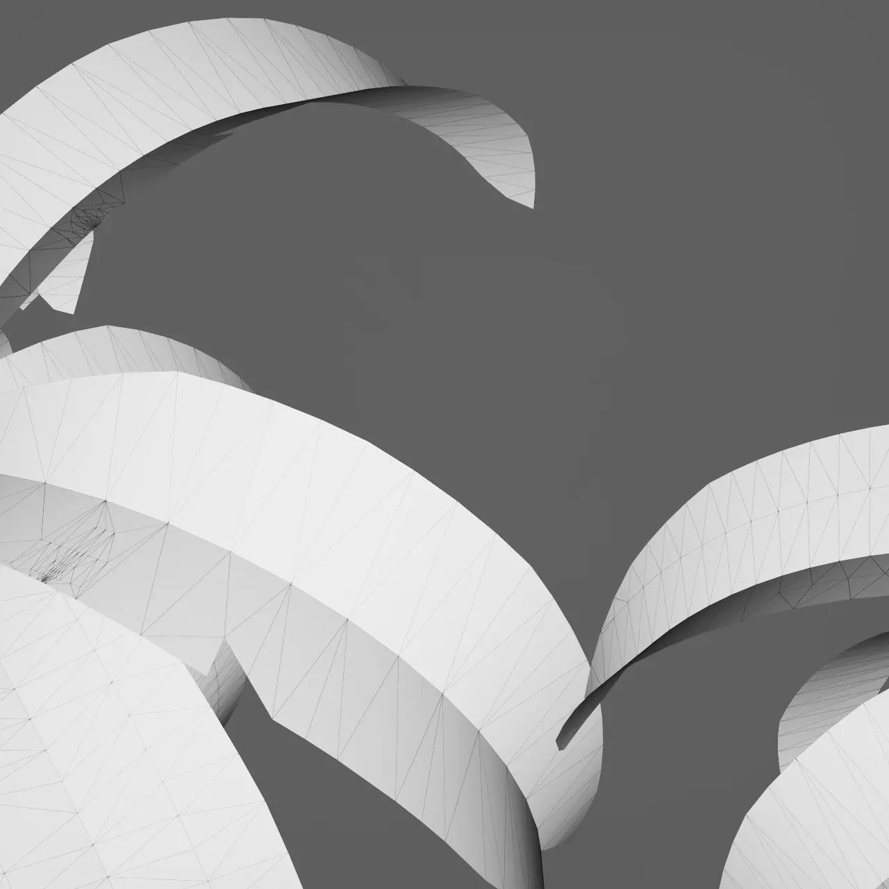 Palm trees 3D model_10