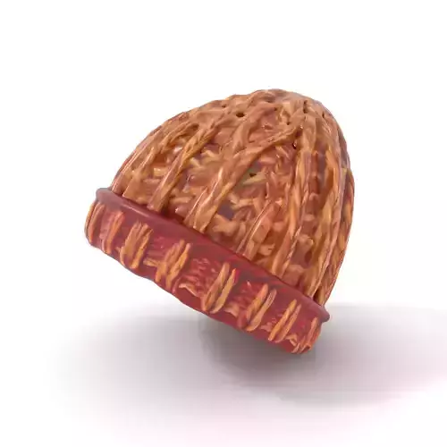 Cozy Knit Beanie model pack Low-poly 3D model