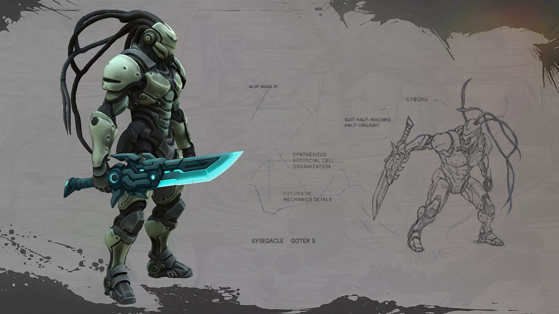 Chromejack Low-poly 3D model_0