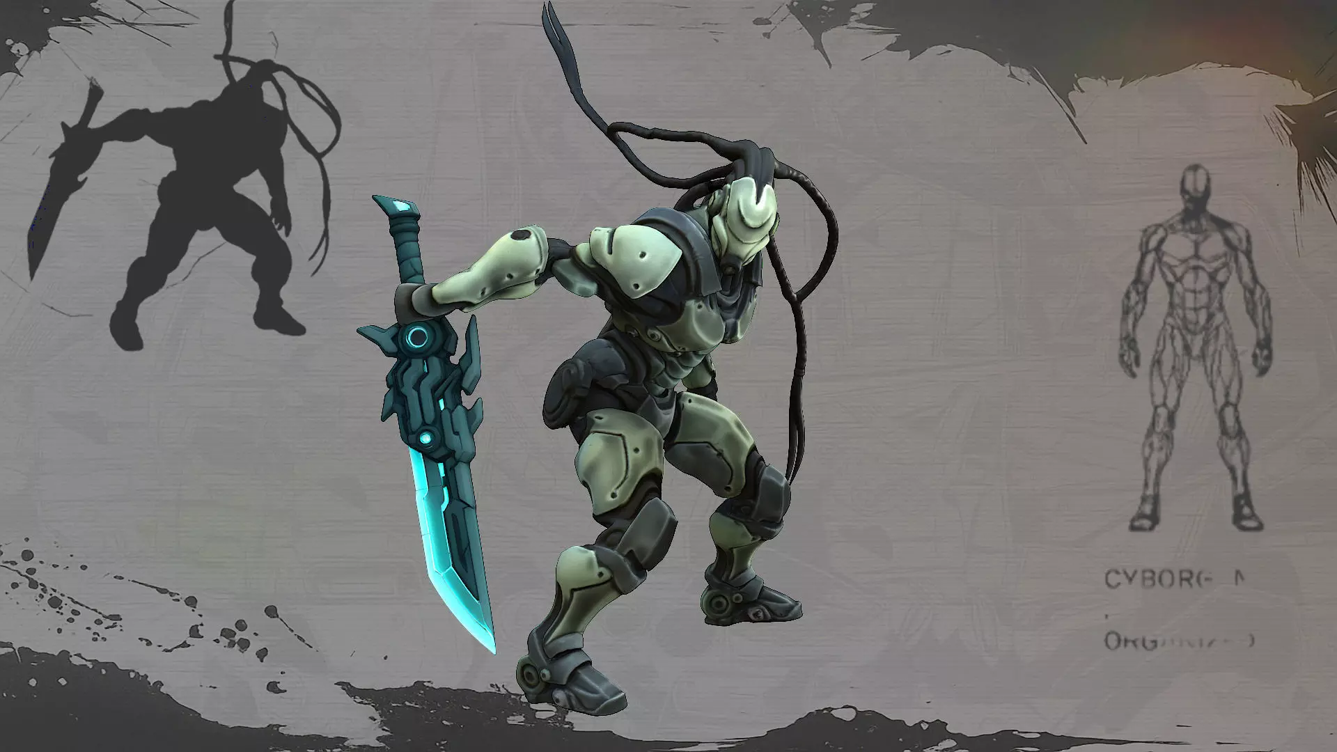 Chromejack Low-poly 3D model_3