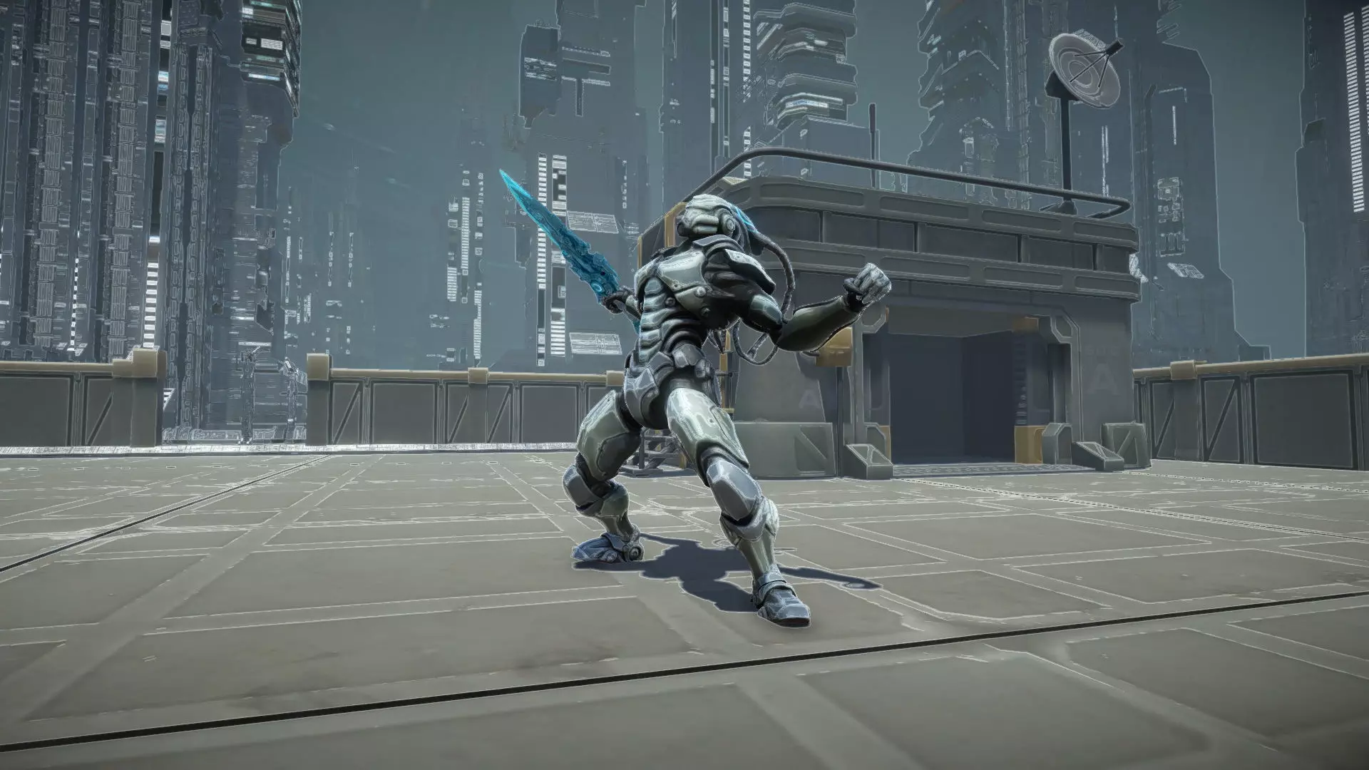 Chromejack Low-poly 3D model_10