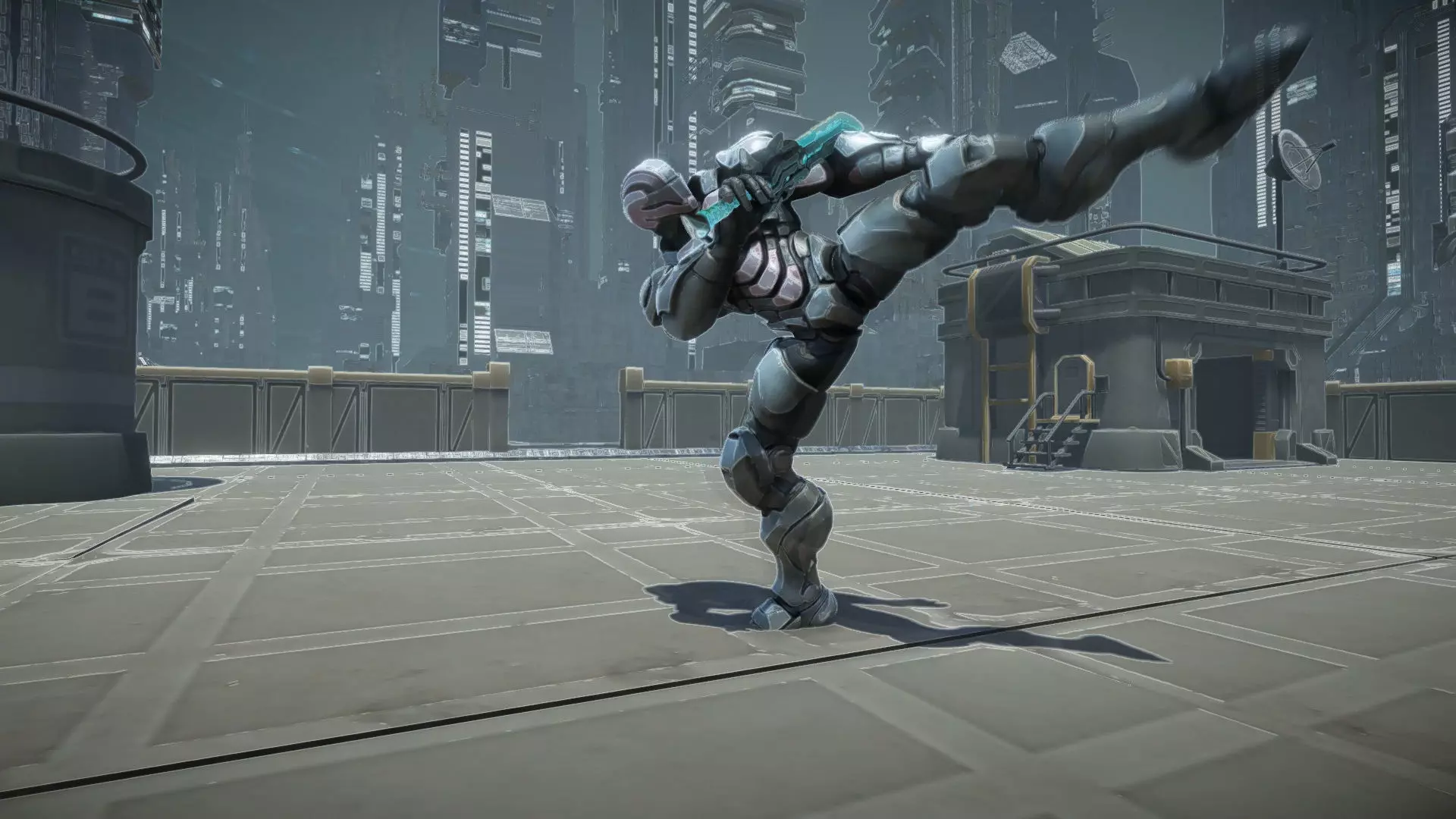 Cyberfang Low-poly 3D model_8