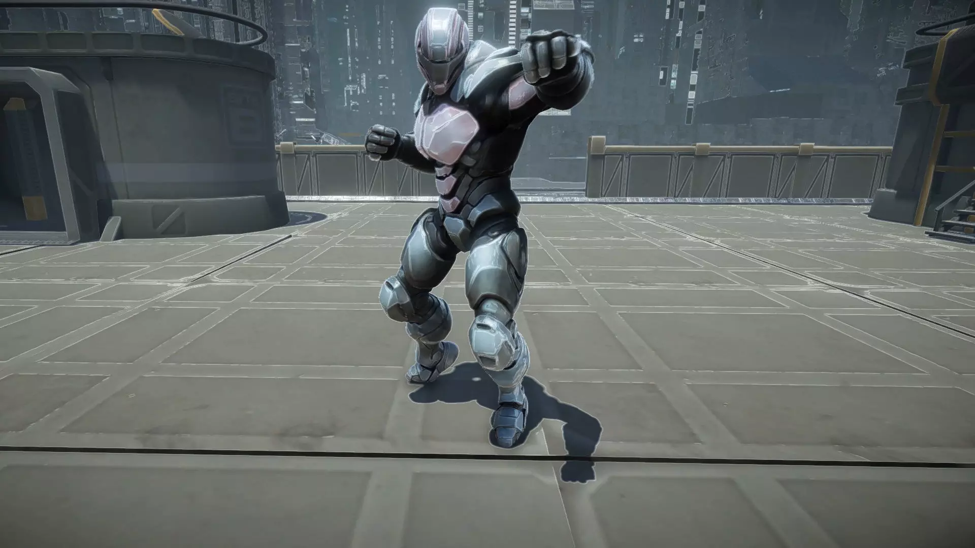 Cyberfang Low-poly 3D model_6