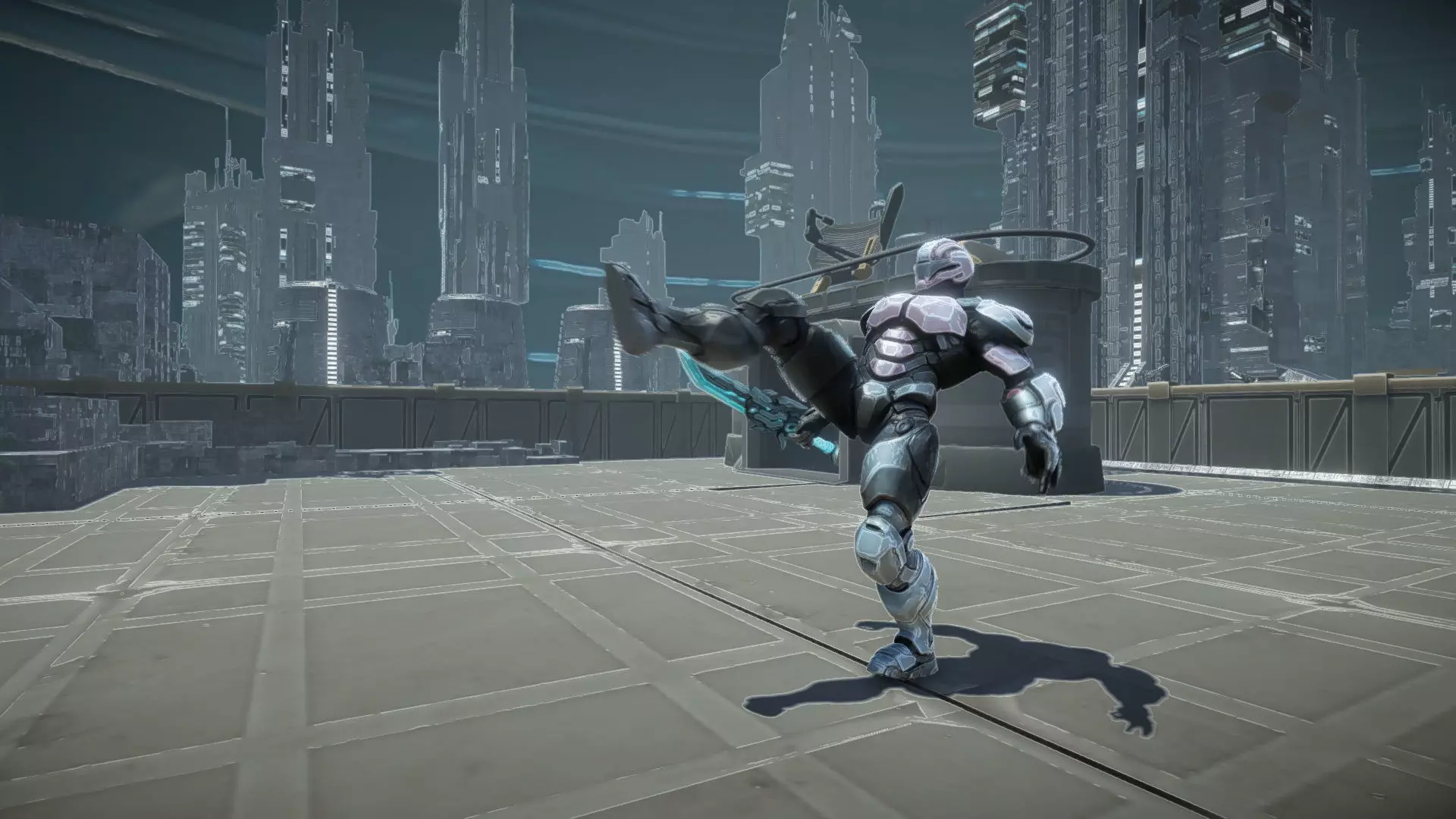 Cyberfang Low-poly 3D model_9