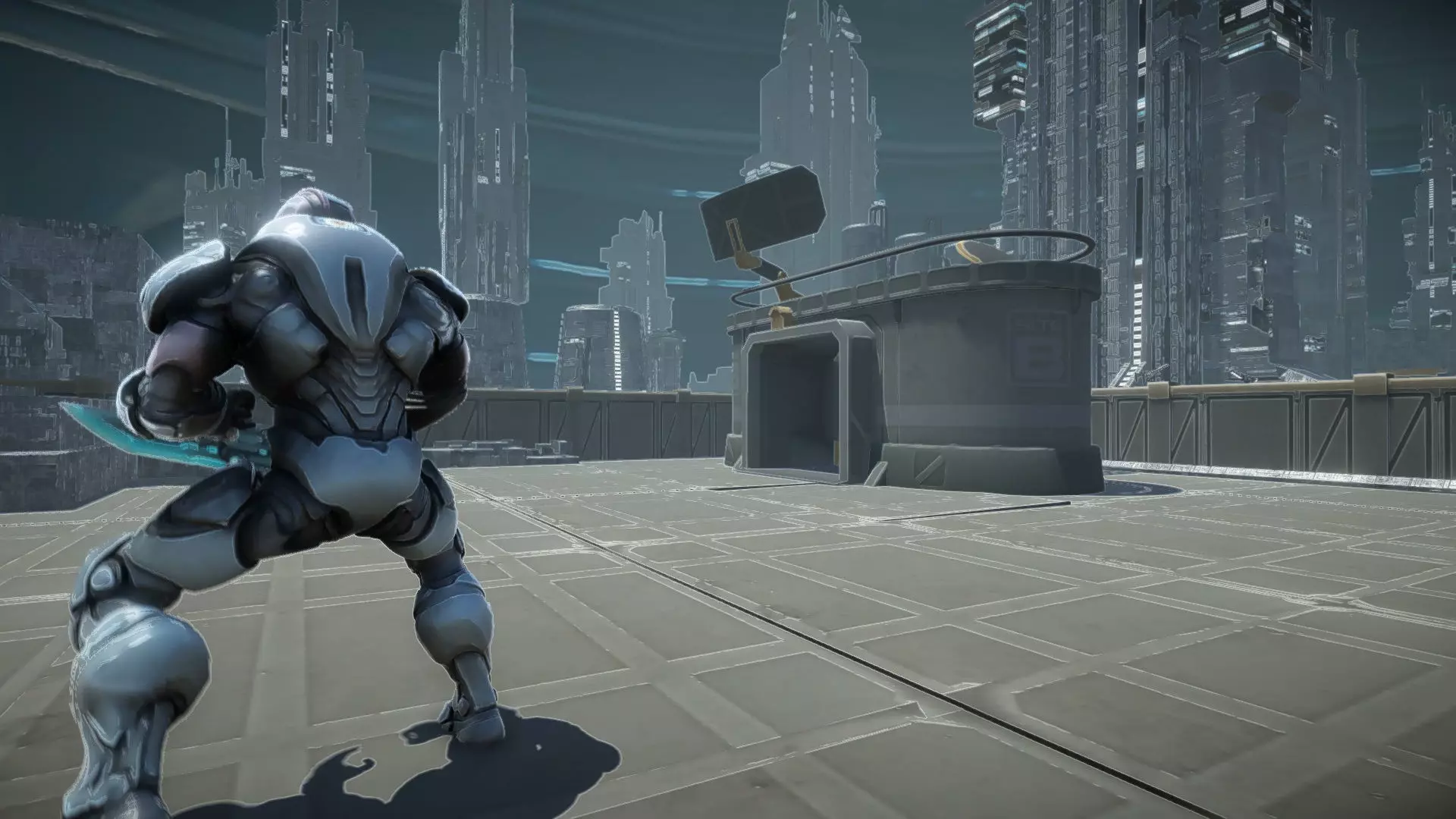 Cyberfang Low-poly 3D model_10