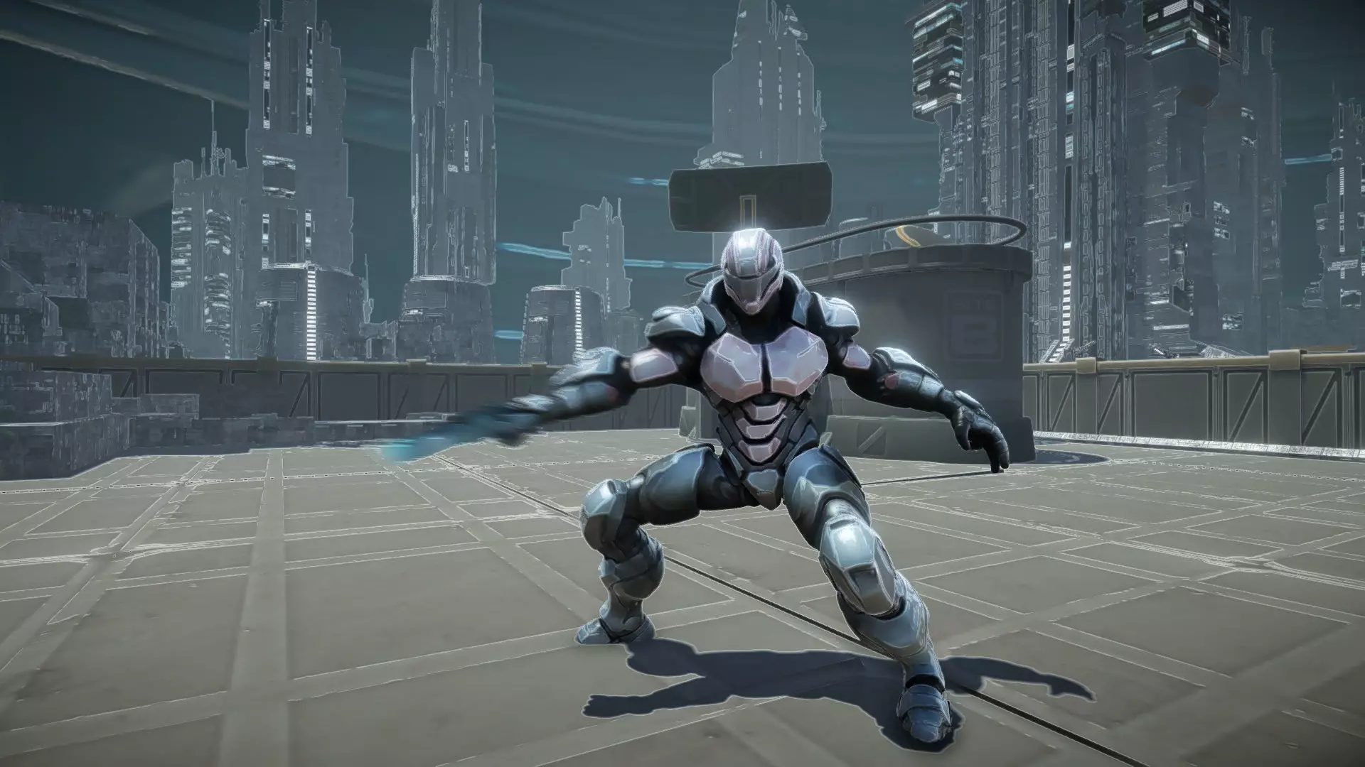 Cyberfang Low-poly 3D model_4