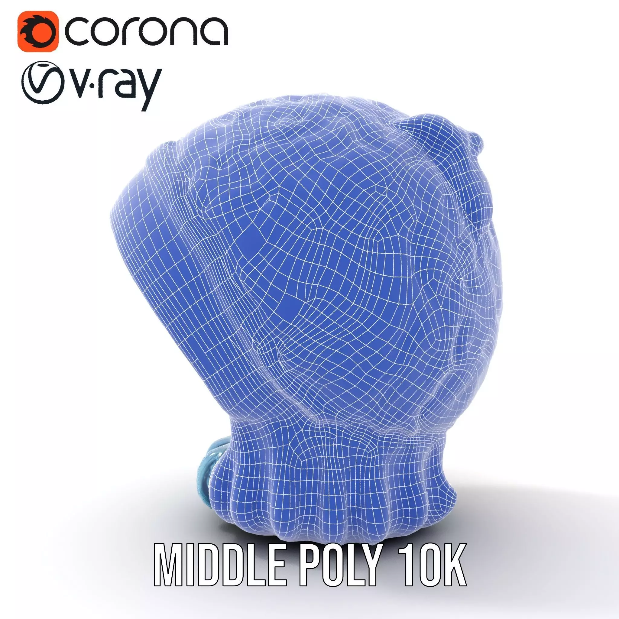 Vibrant Knit Beanie model pack Low-poly 3D model_24