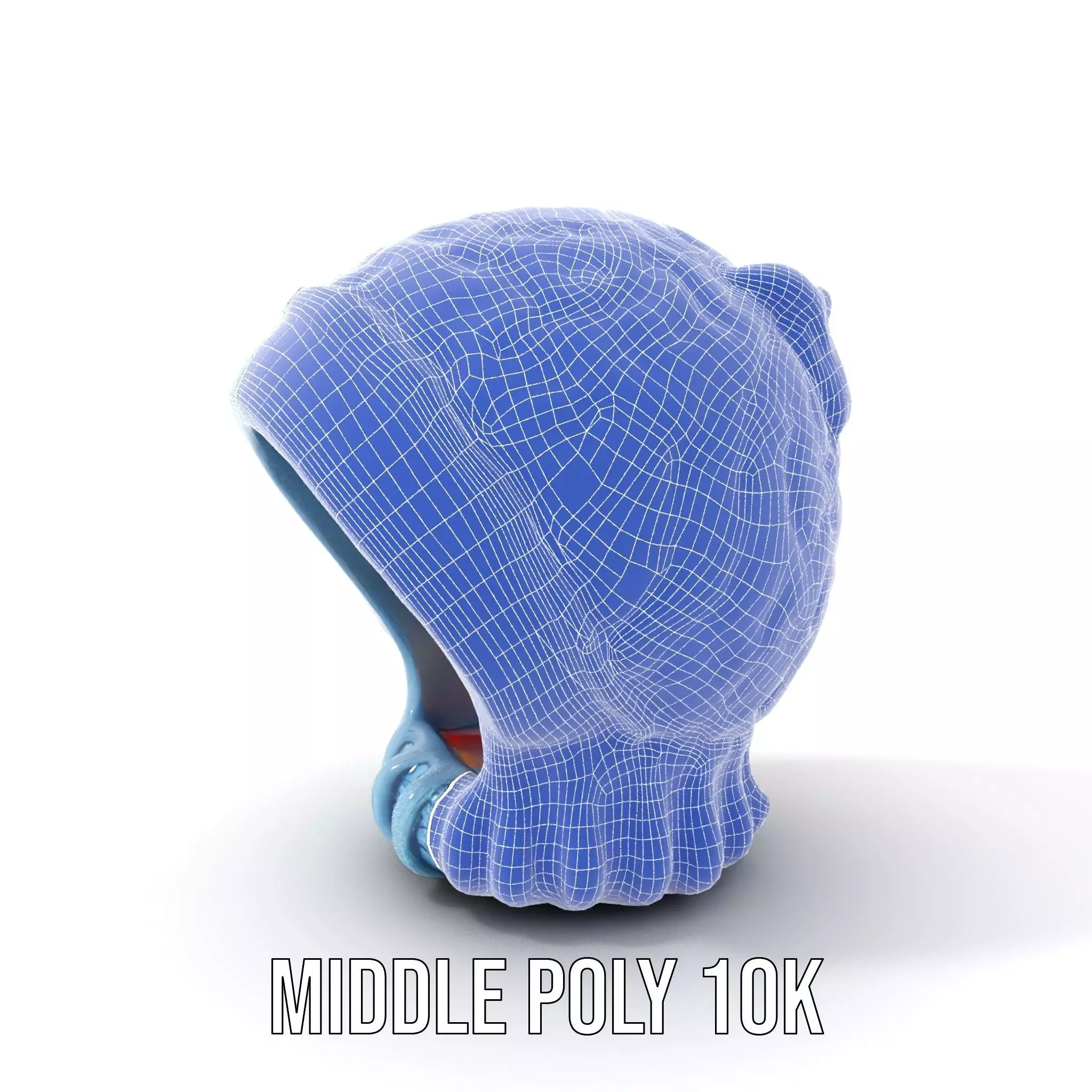 Vibrant Knit Beanie model pack Low-poly 3D model_19