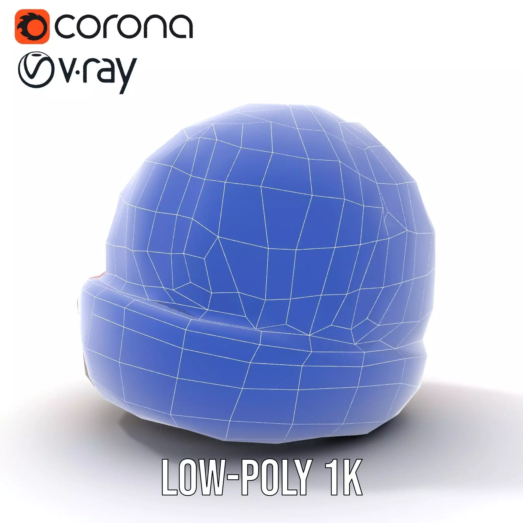 Rainbow Knit Beanie model pack Low-poly 3D model_23