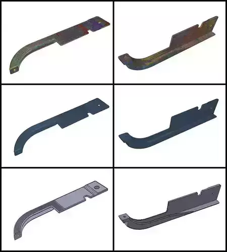 Interior door armrests for LuAZ-969