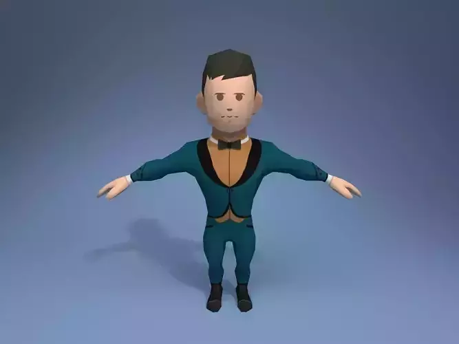 Medieval character parliamentarian 1