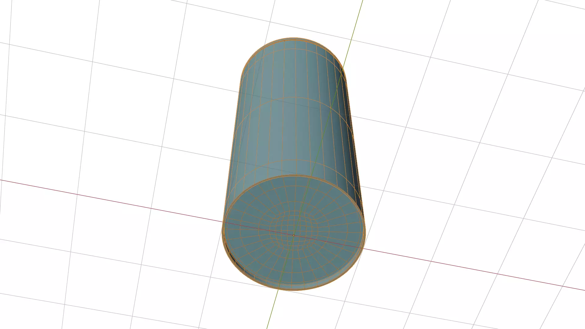 Aluminium  Rounded  long Tin Can with Lid 3D model_9