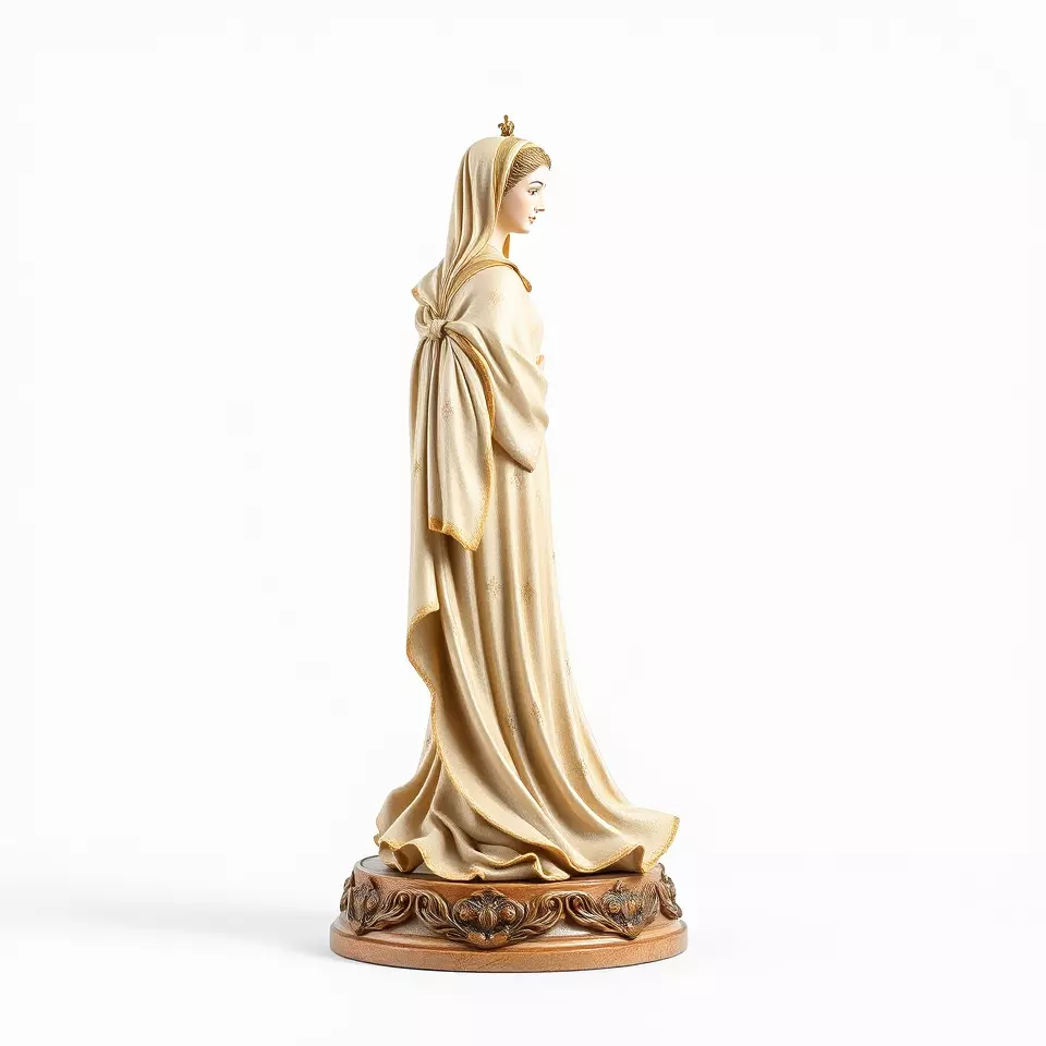 Graceful Figurine Sculpture model pack Low-poly 3D model_2