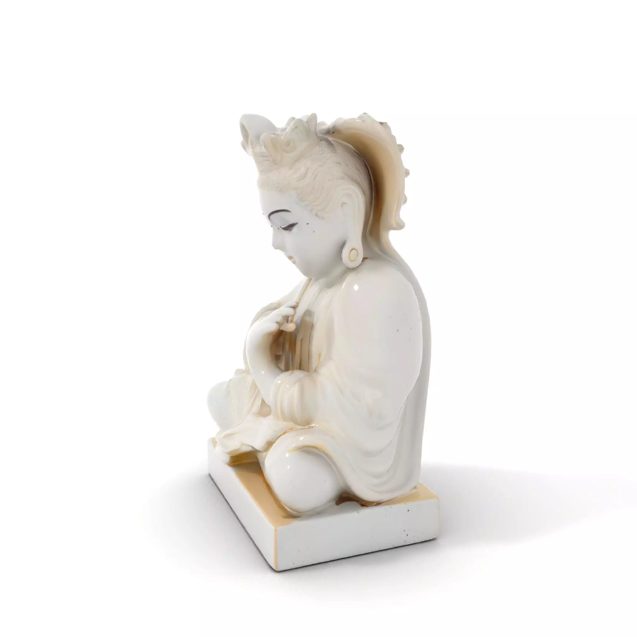 Serene Buddha Sculpture model pack Low-poly 3D model_13