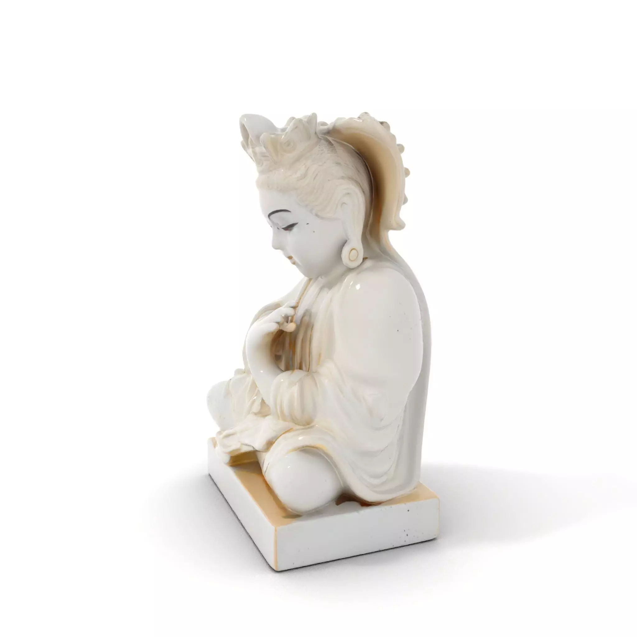 Serene Buddha Sculpture model pack Low-poly 3D model_0