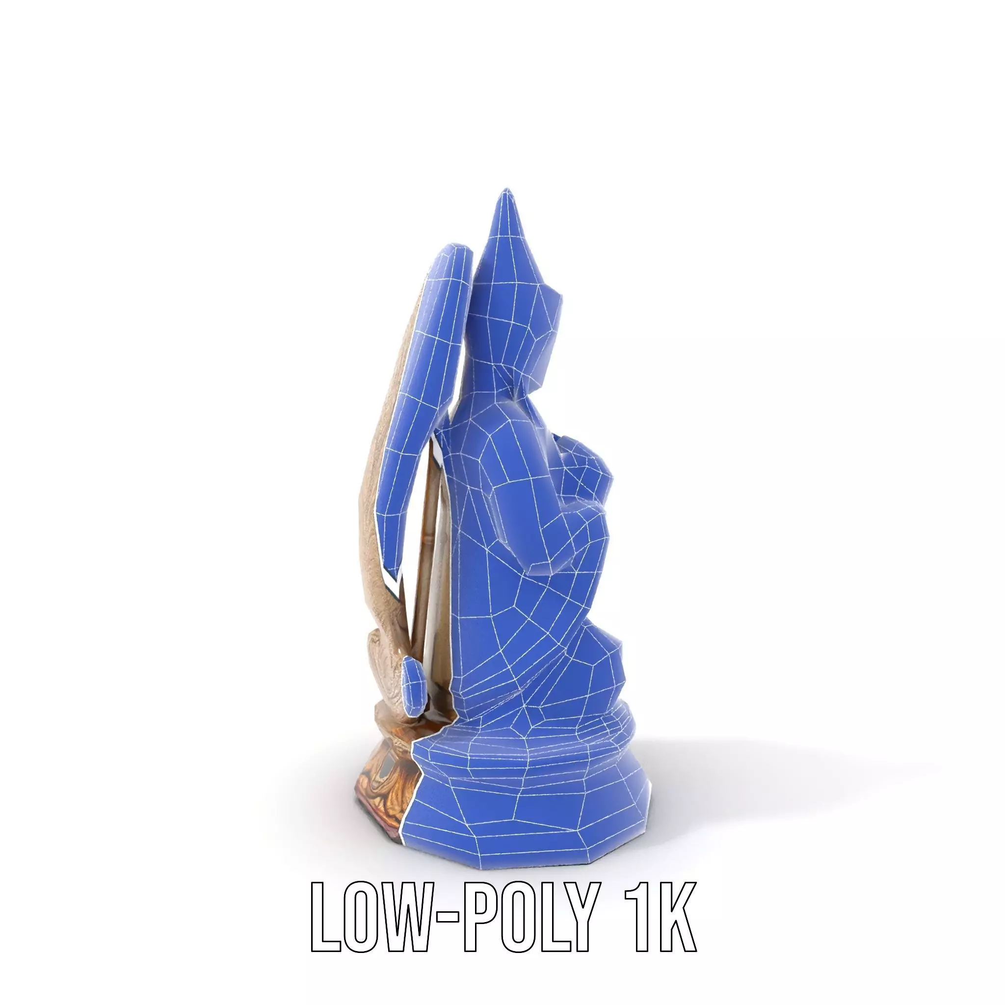 Intricate Buddhist Statue model pack Low-poly 3D model_17