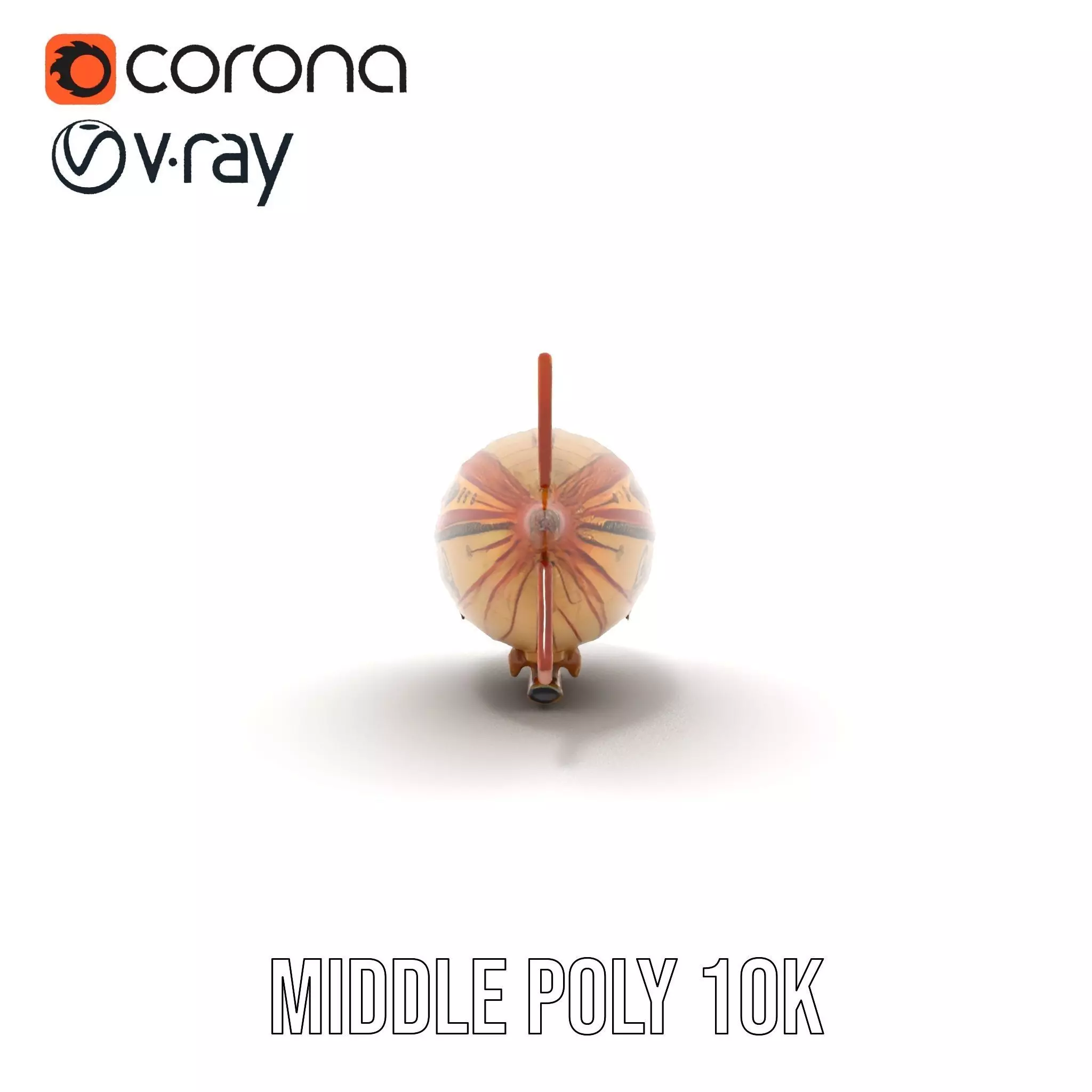 Steampunk Airship model pack Low-poly 3D model_5