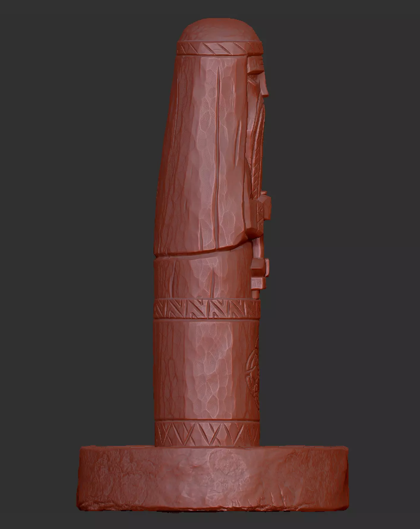 Slavic God Svarog  3D print model_14