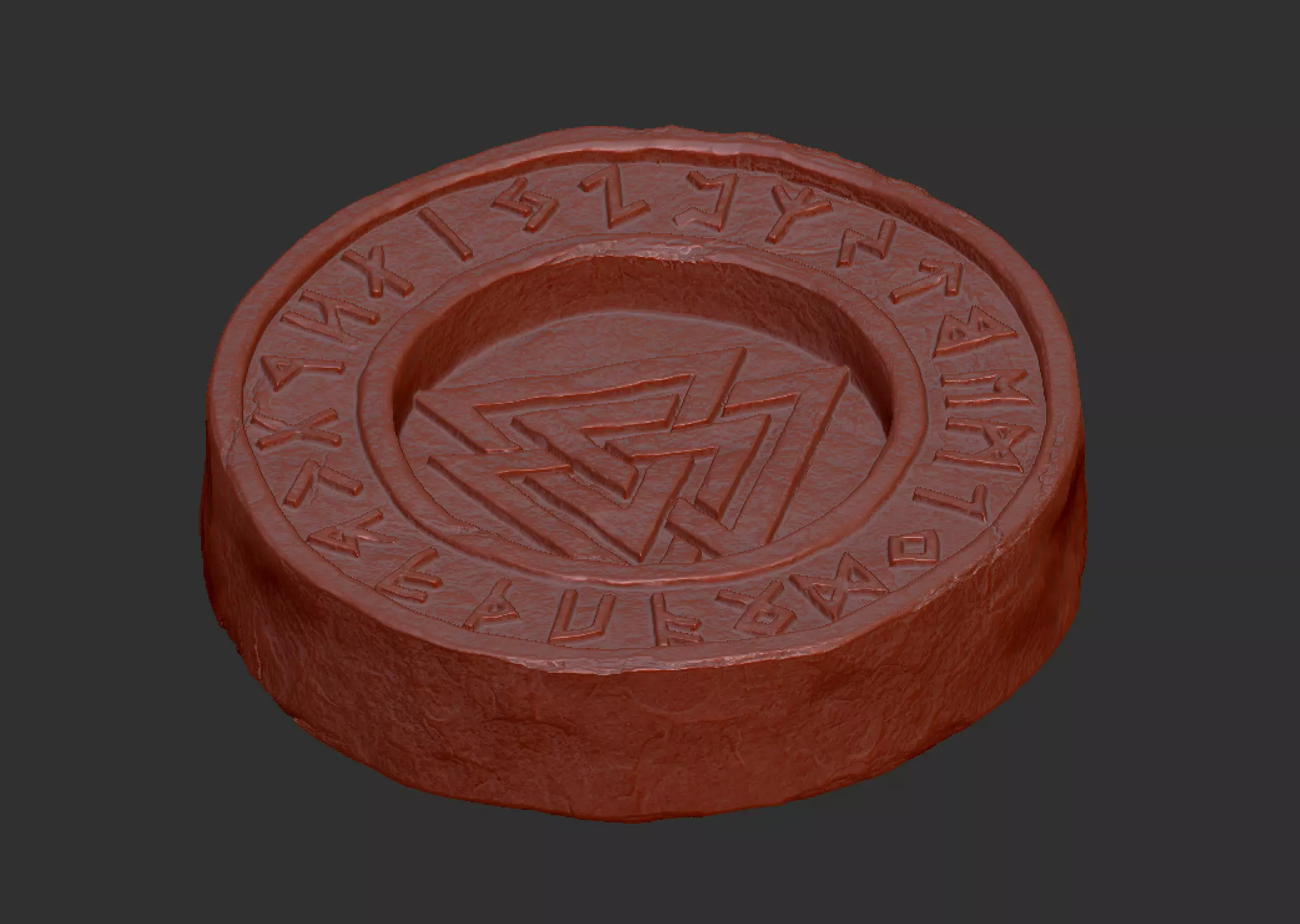 Slavic God Svarog  3D print model_16