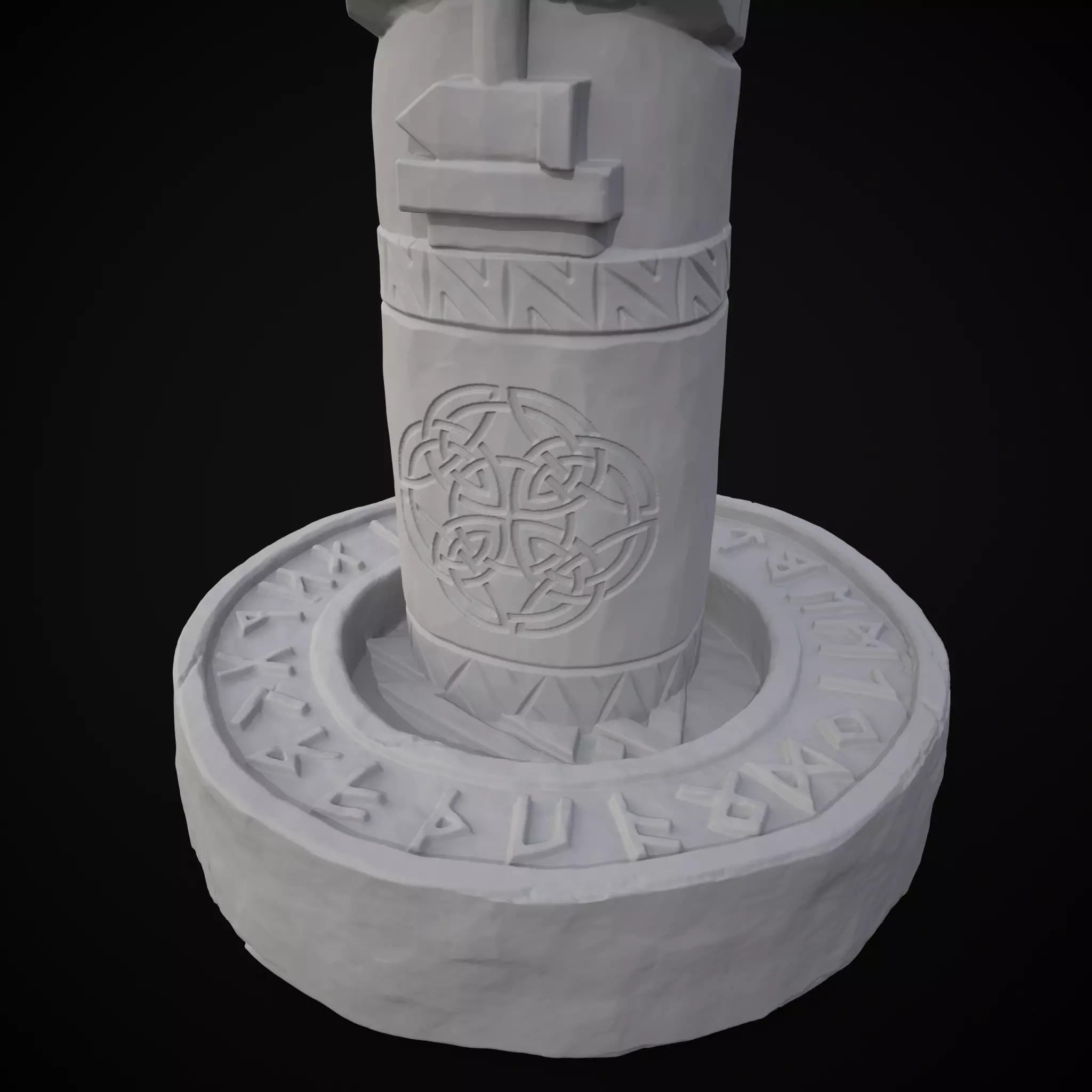 Slavic God Svarog  3D print model_7