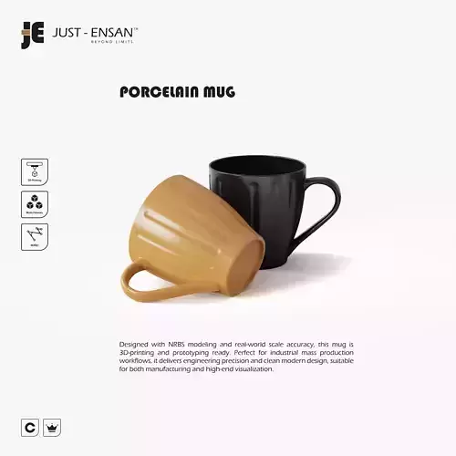 Pumpkin Porcelain Mug