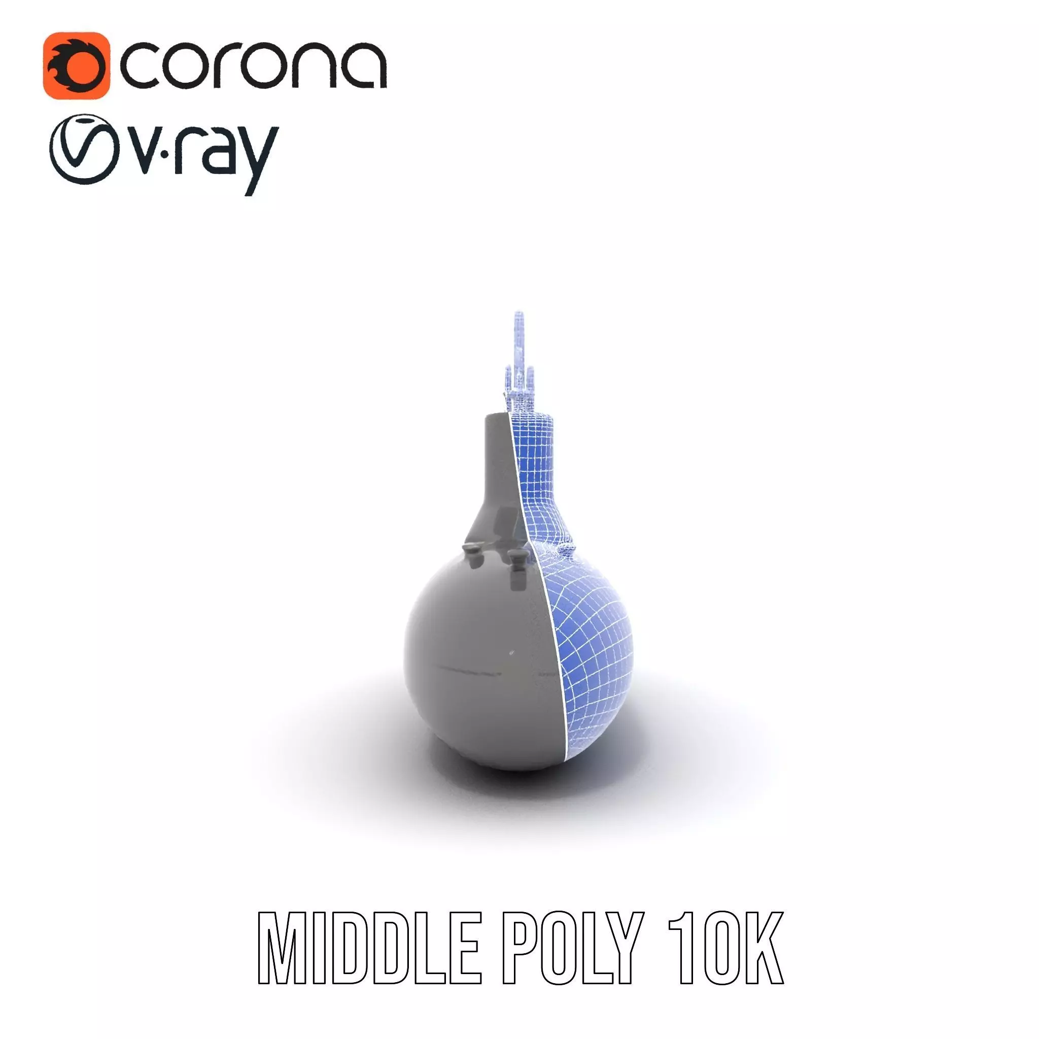 Stealth Submarine Black model pack Low-poly 3D model_19