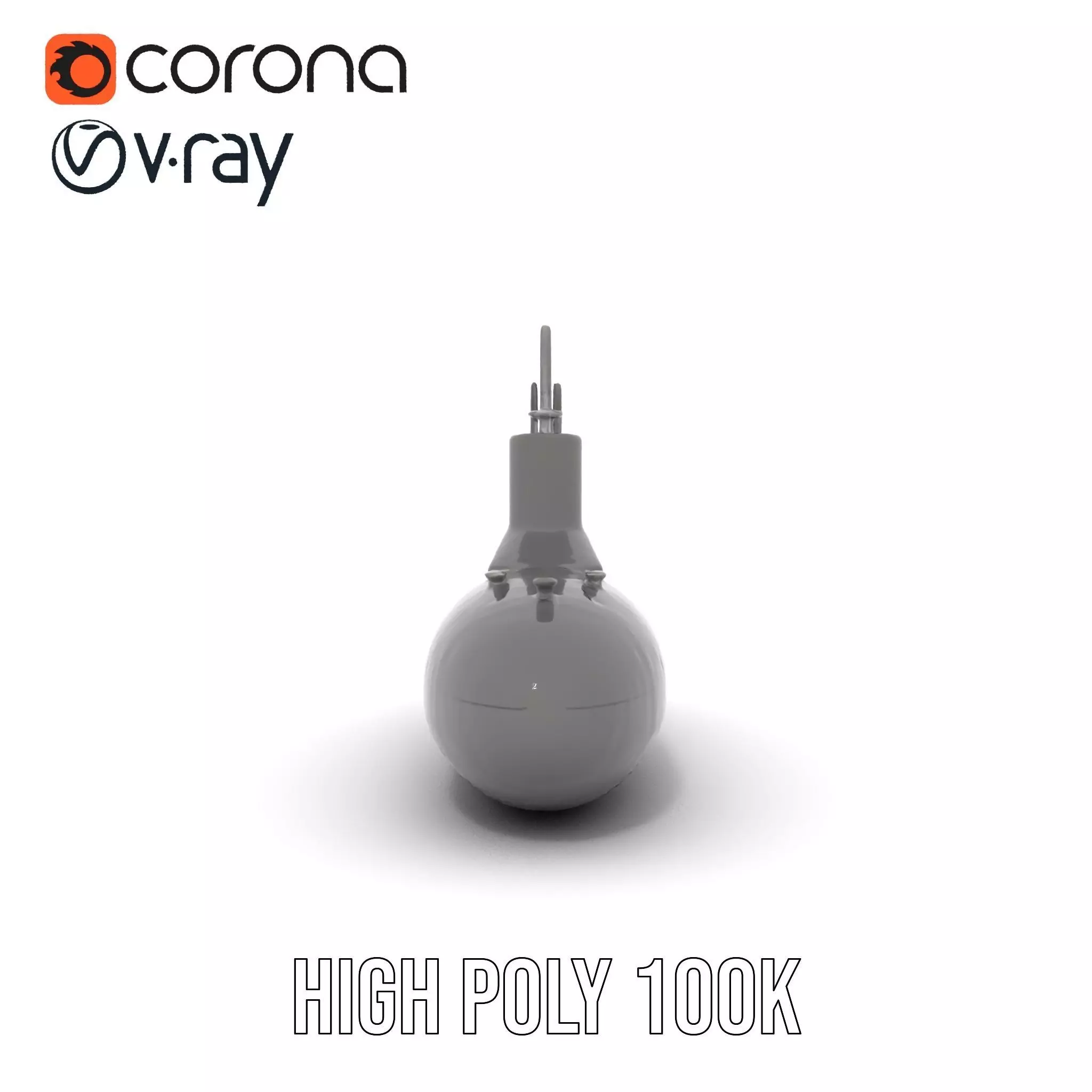 Stealth Submarine Black model pack Low-poly 3D model_15