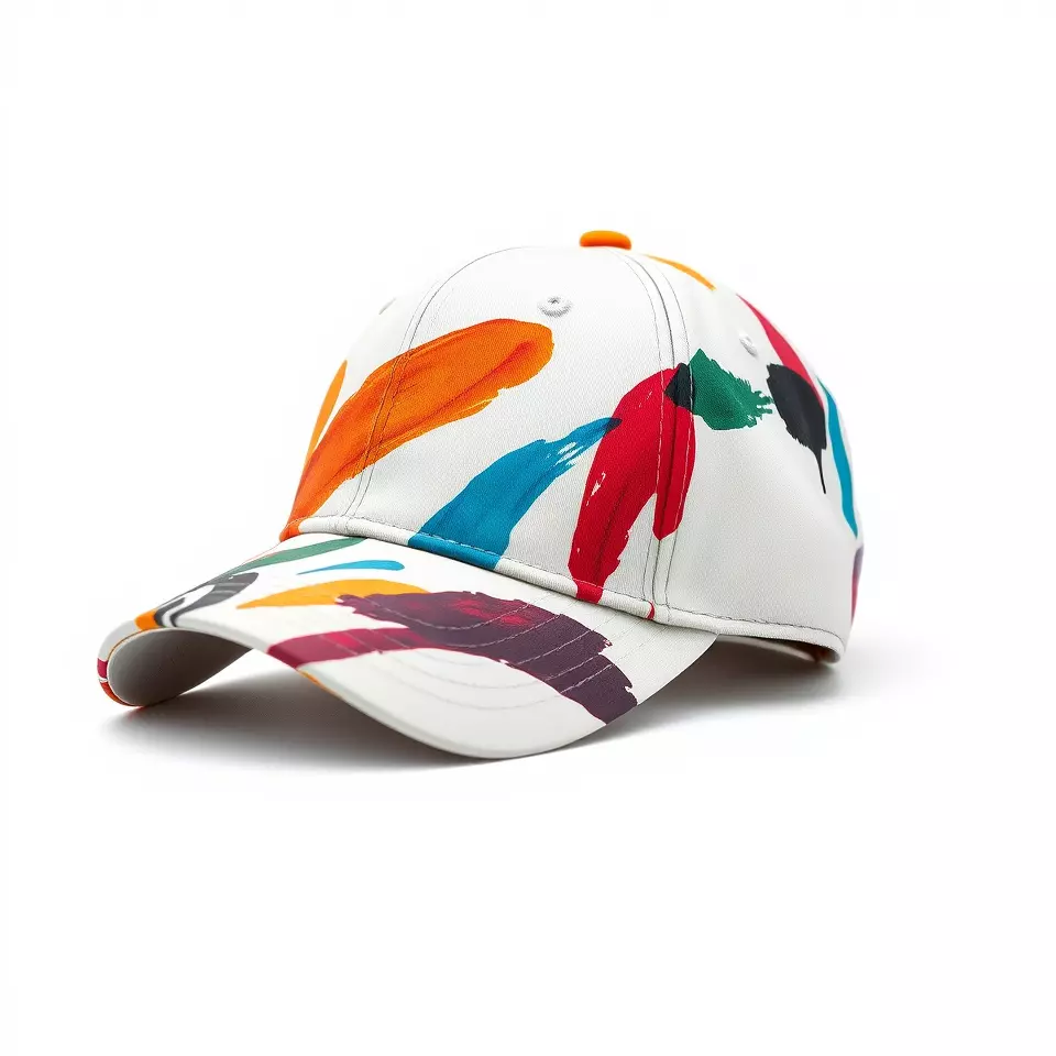 Color Splash Cap model pack Low-poly 3D model_2