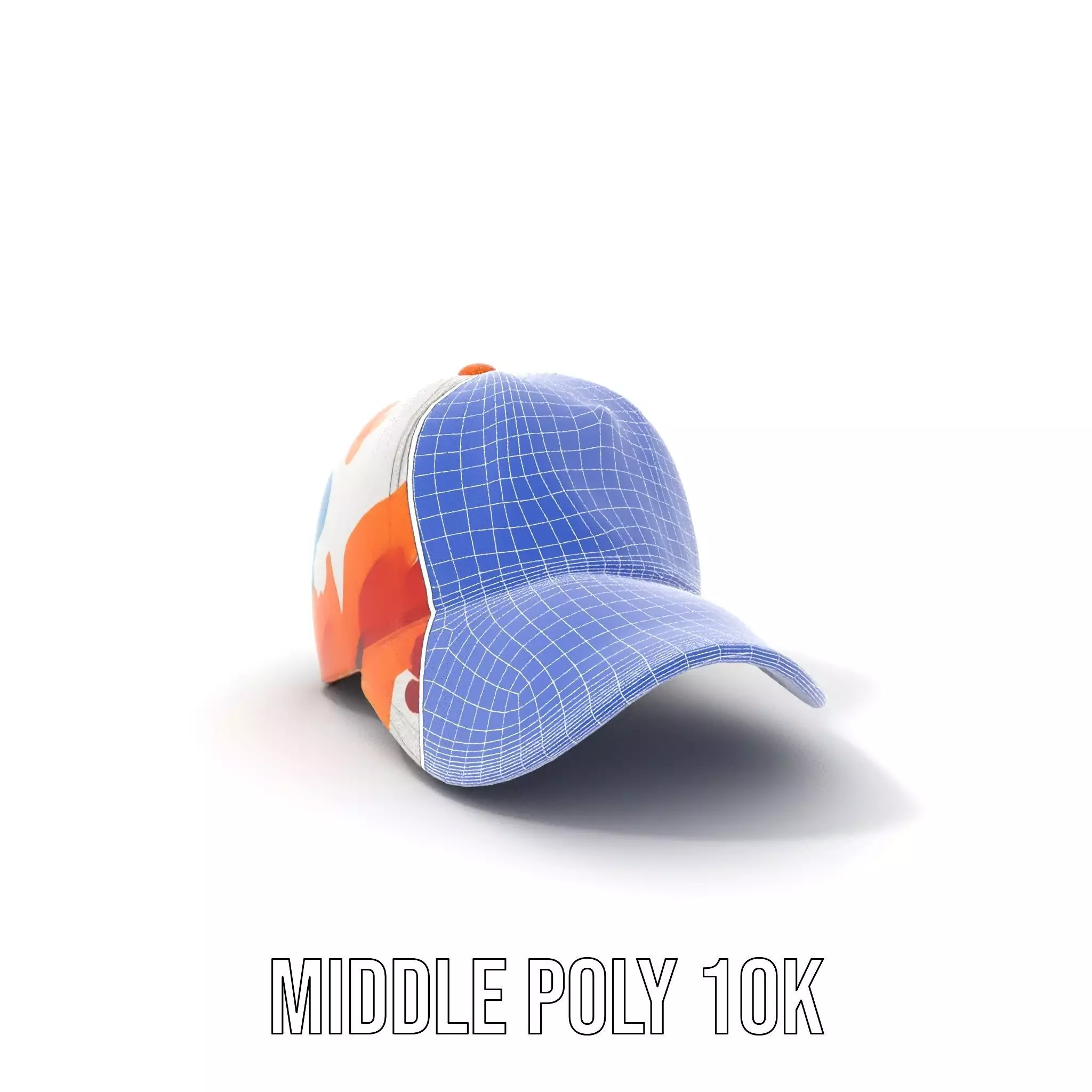 Color Splash Cap model pack Low-poly 3D model_21