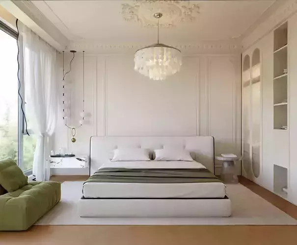 French Style Luxury Bedroom 128