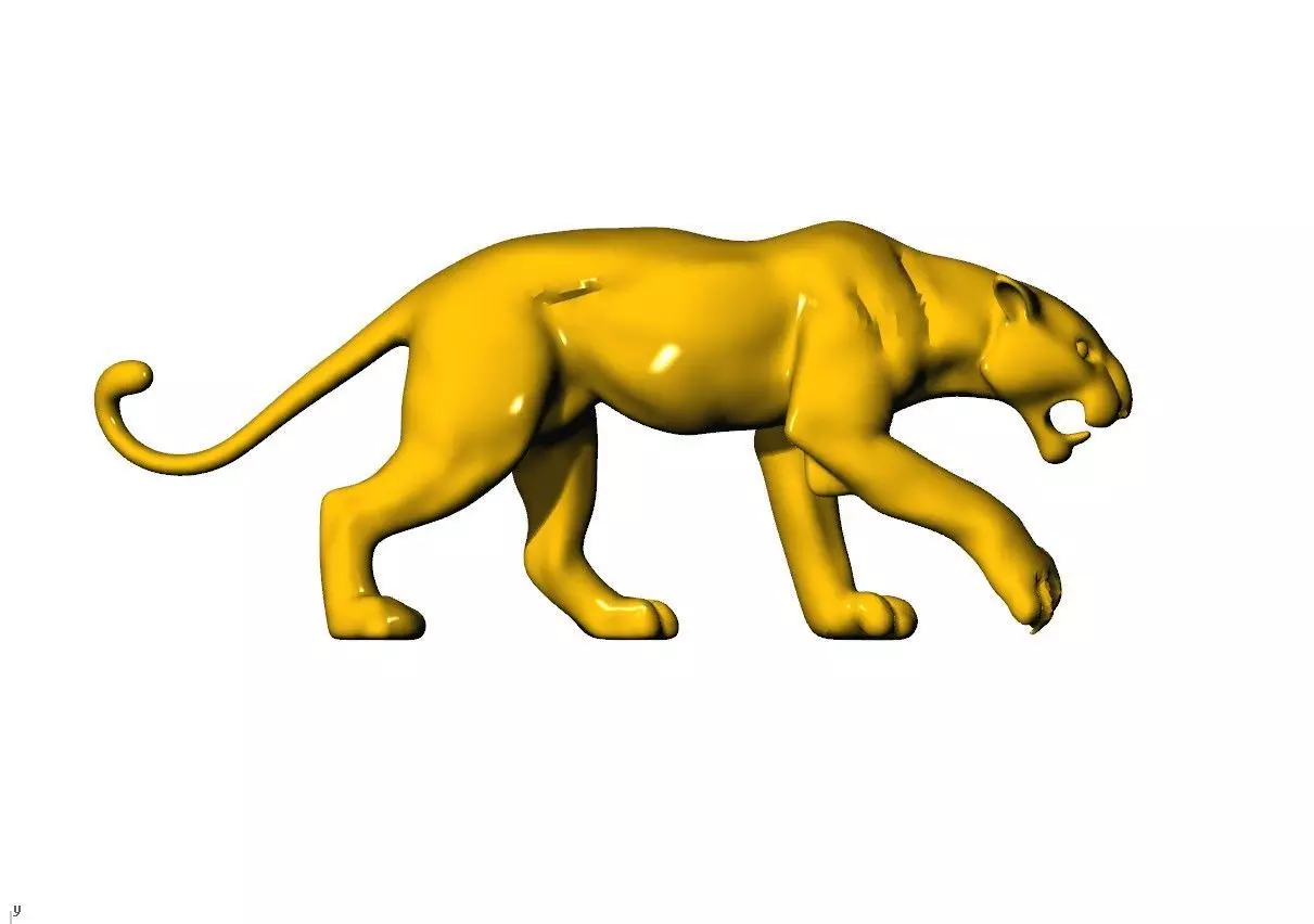 PANTHER  3D print model_3