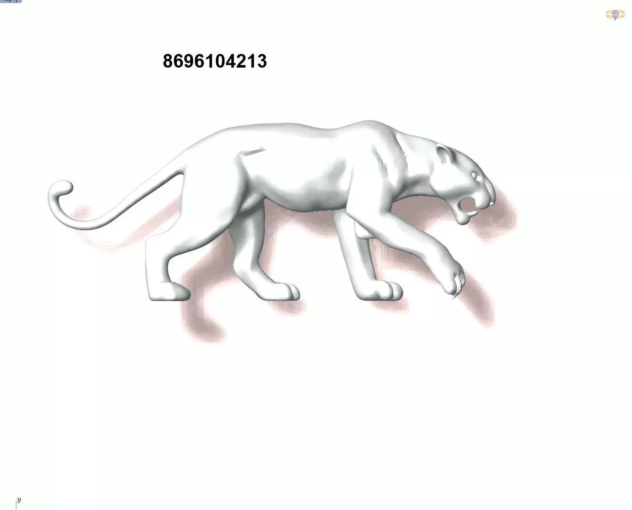 PANTHER  3D print model_0