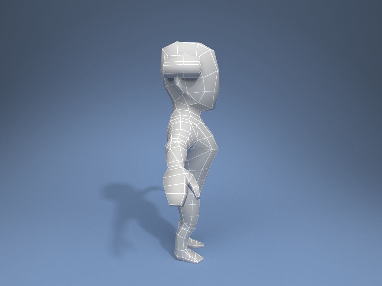 Medieval character baron 3 Low-poly 3D model_14
