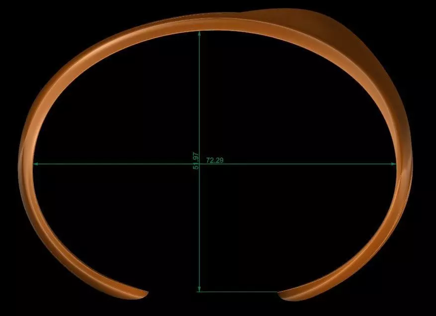 Bone Bracelet Size 20 3D print model_19