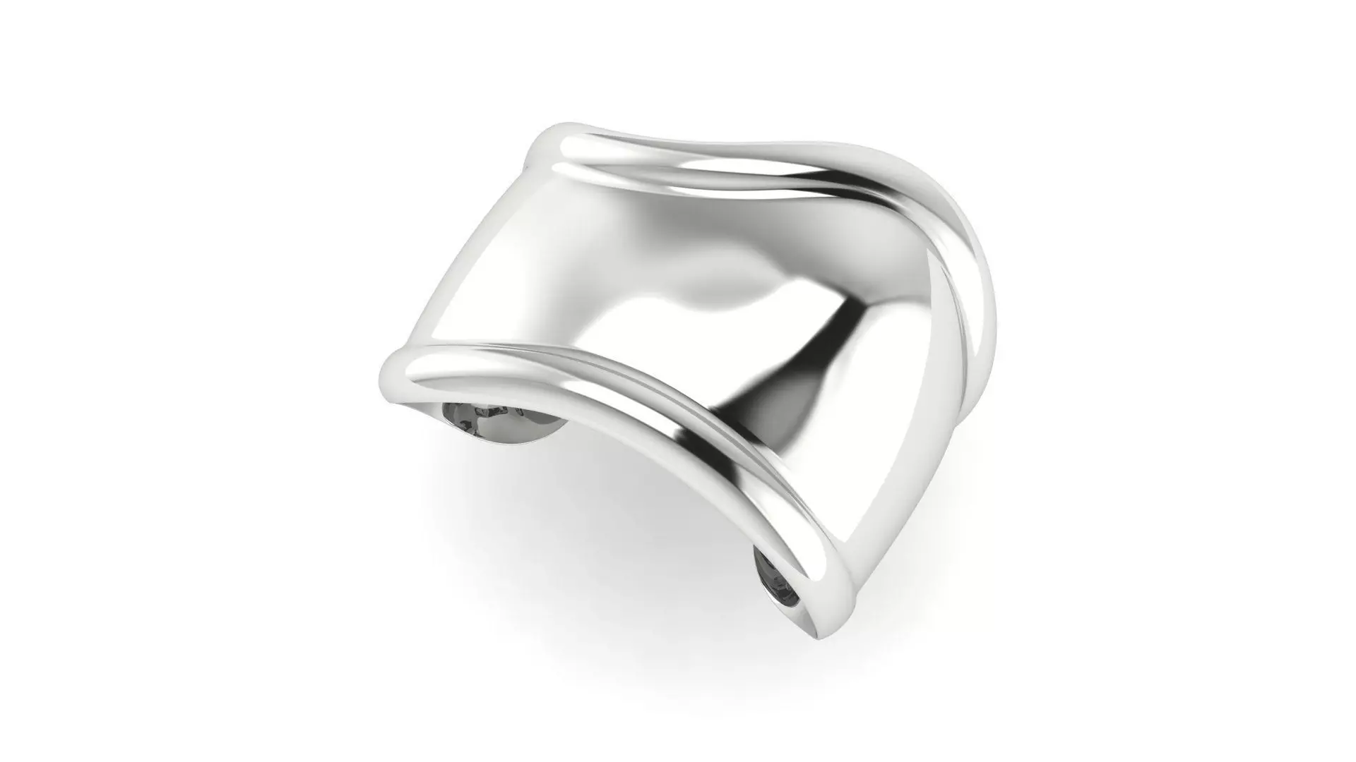 Bone Bracelet Size 21 3D print model_2