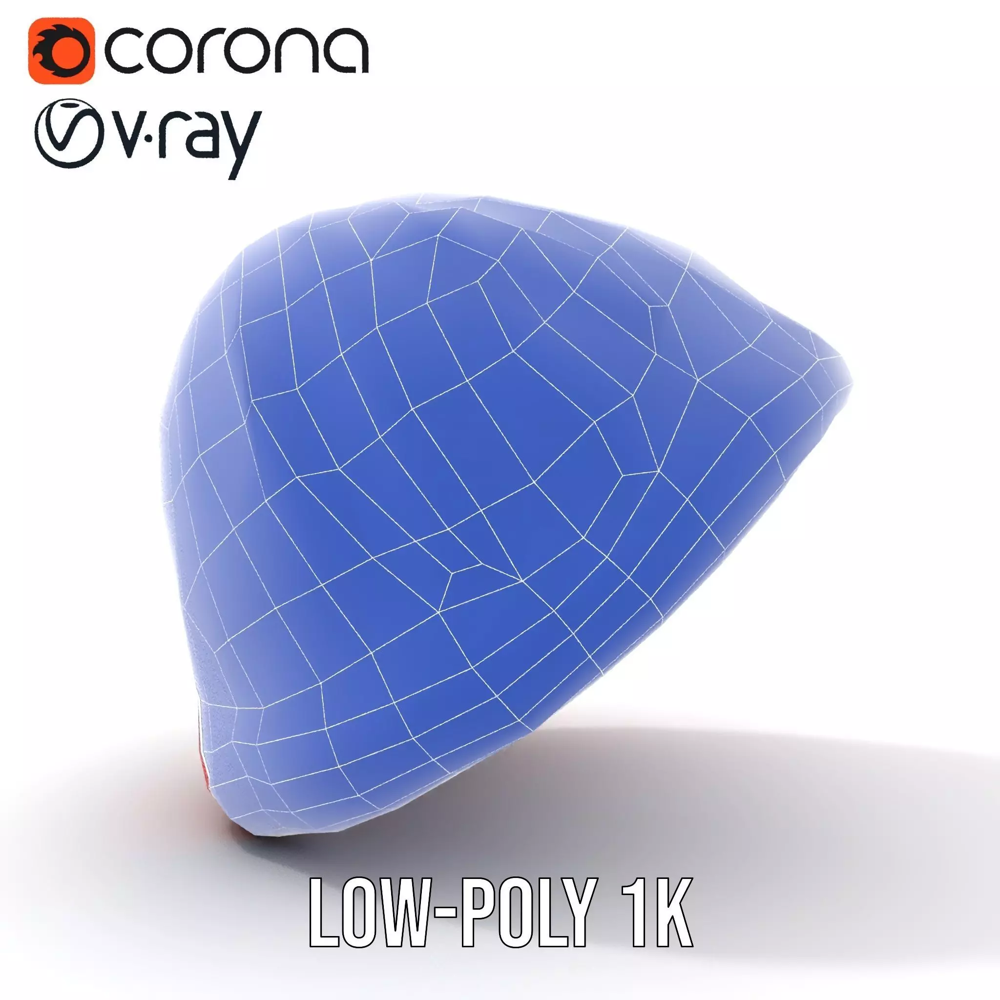 Rainbow Knit Beanie model pack Low-poly 3D model_22