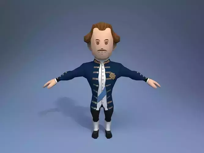 Medieval character baron 4