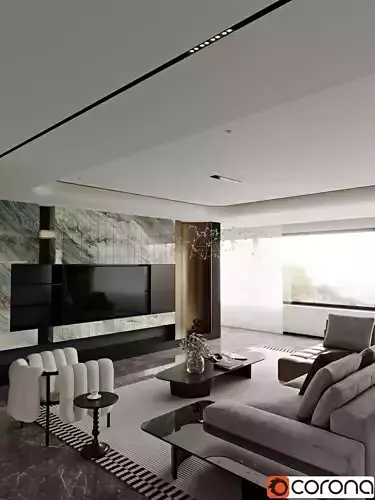 Modern Contemporary Living Room 125