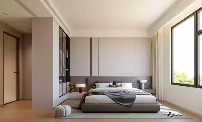 Minimalist Modern Bedroom 123