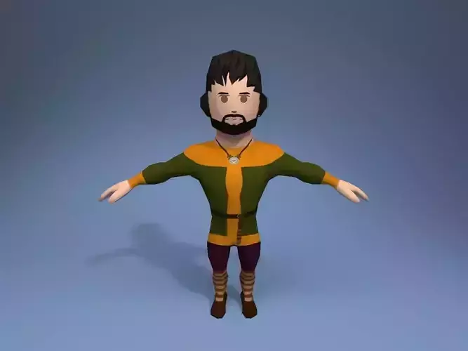 Medieval character parliamentarian 4