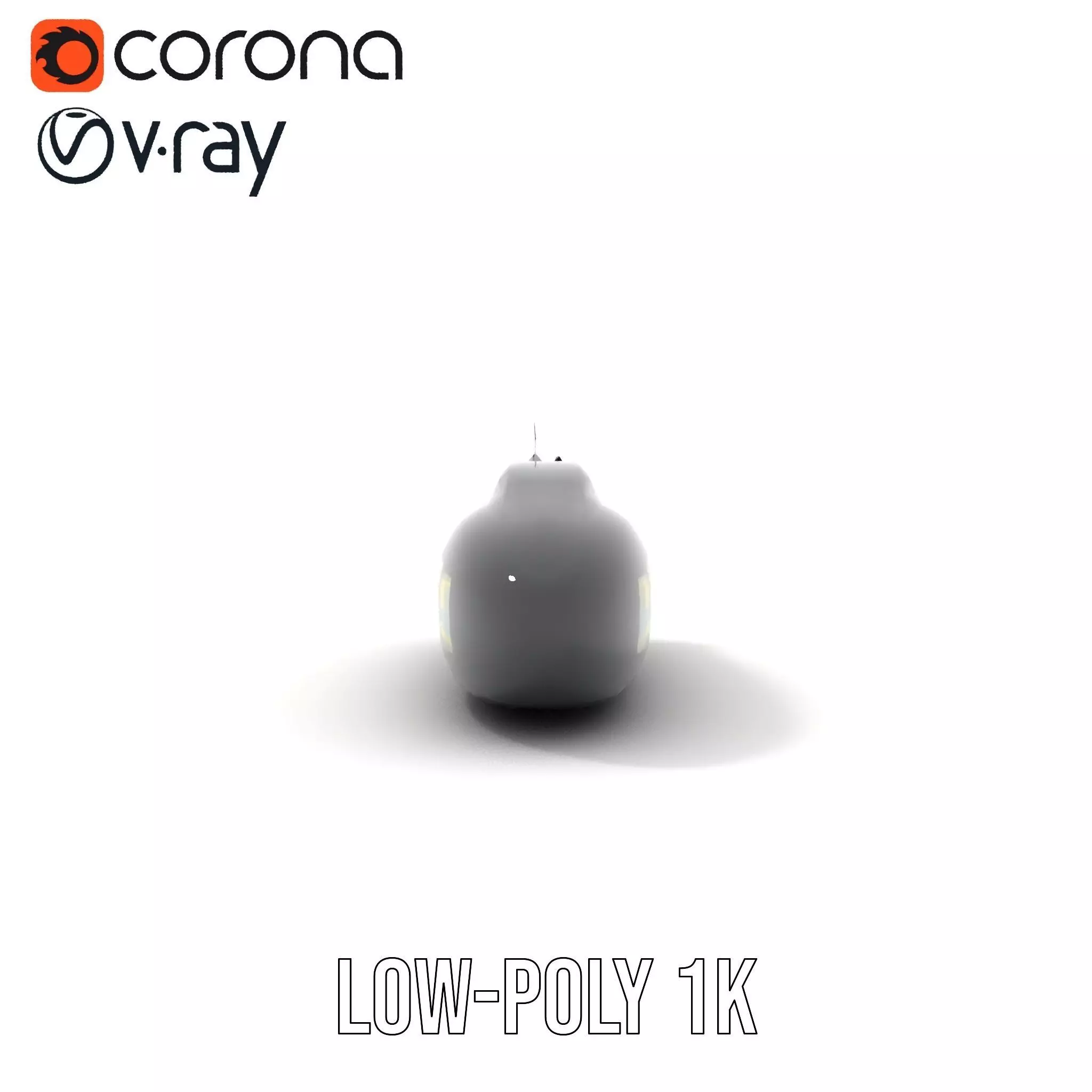 Black Submarine model pack Low-poly 3D model_28