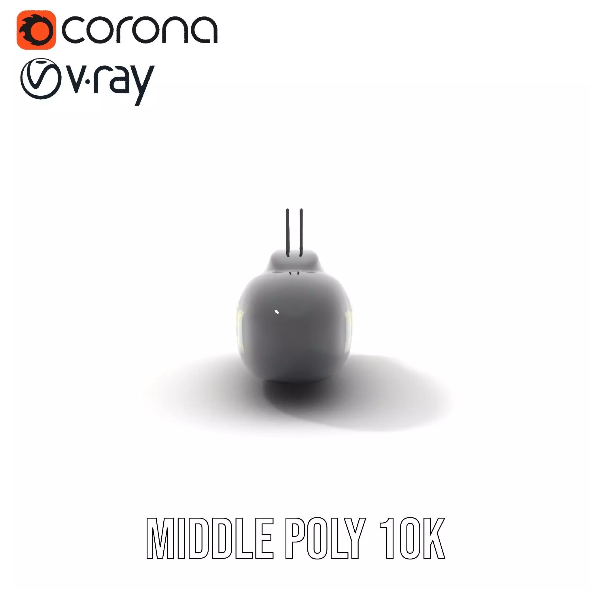 Black Submarine model pack Low-poly 3D model_21